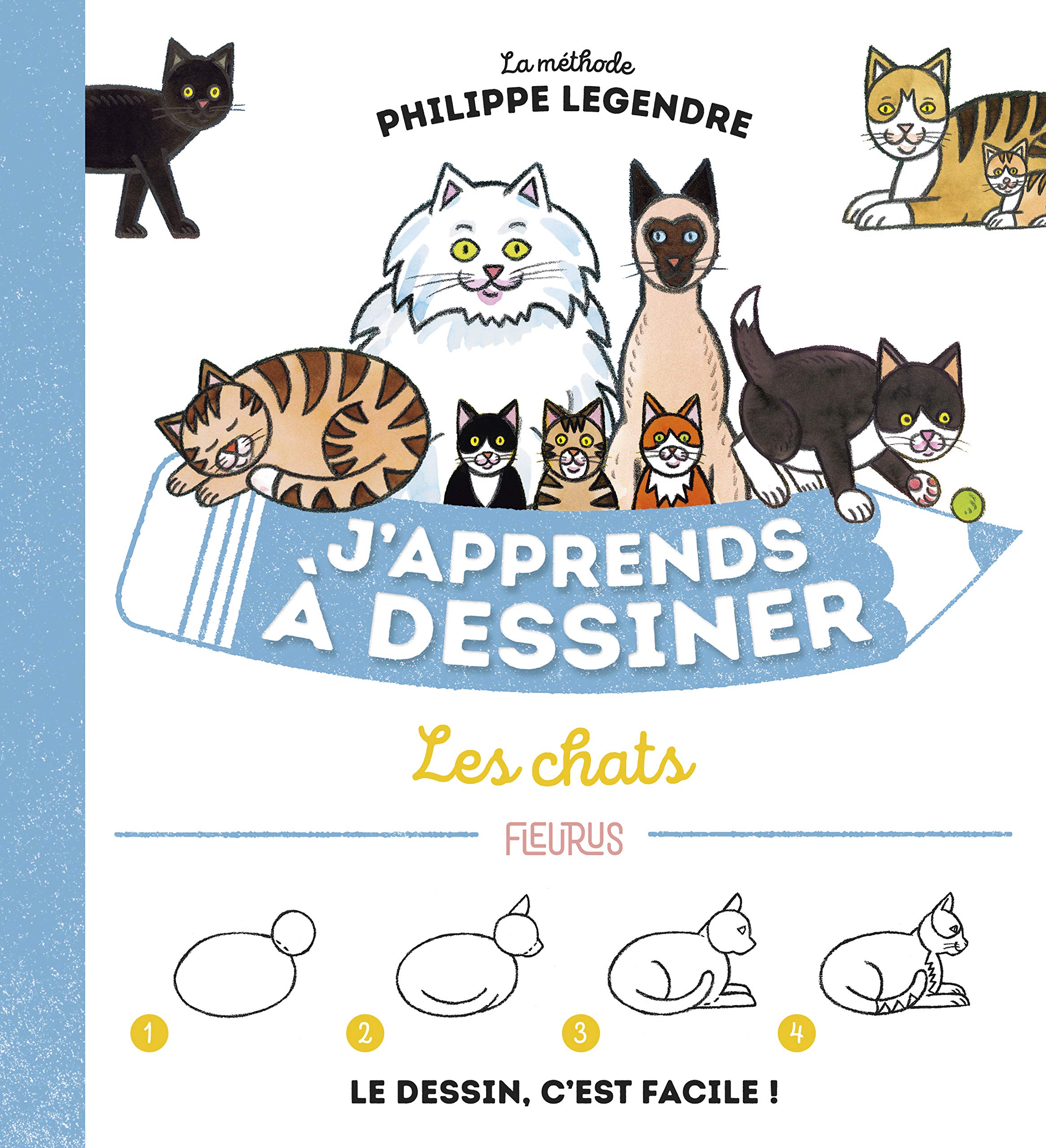 J'apprends à dessiner les chats 9782215173243