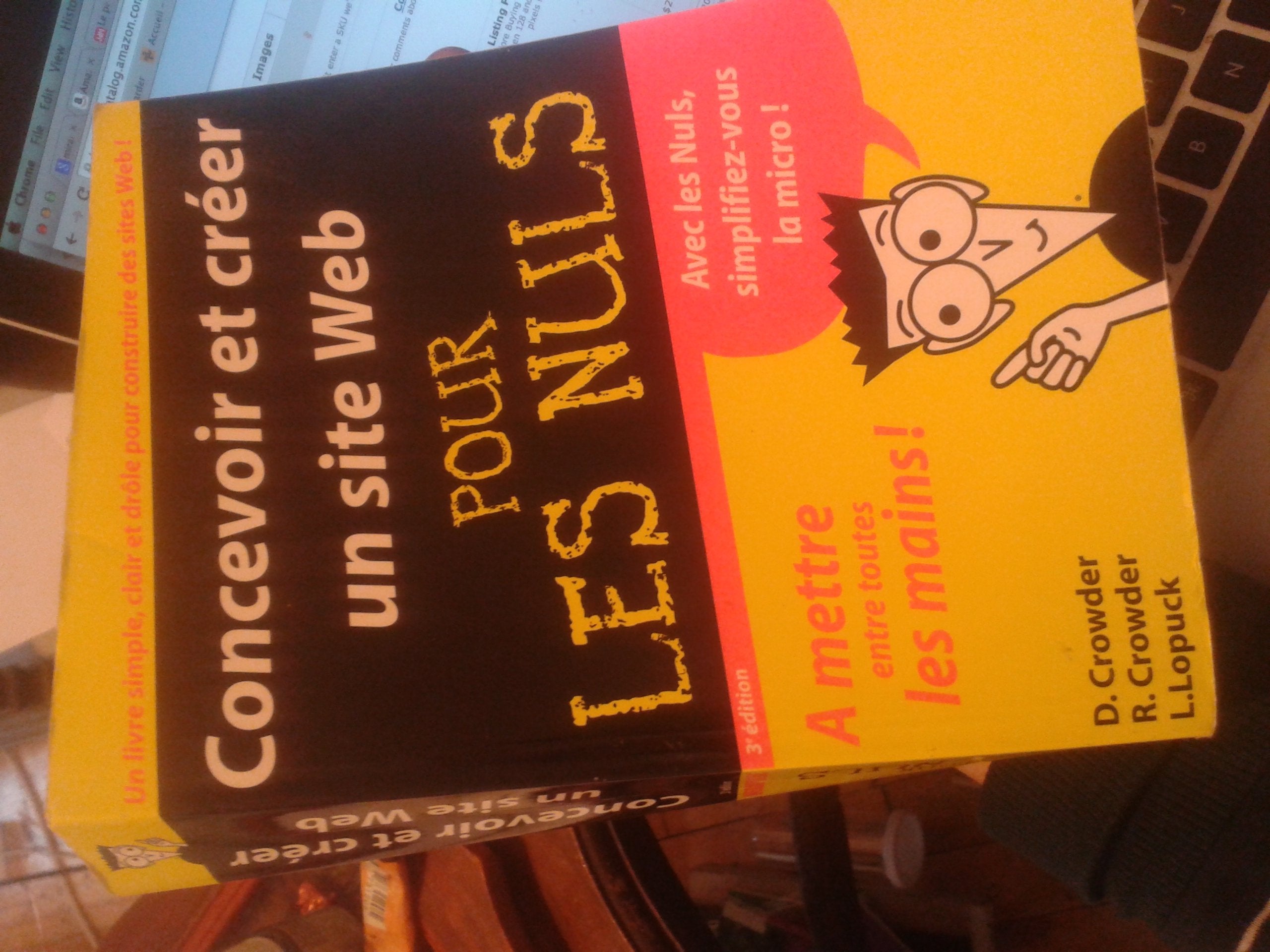 CONCEVOIR CREER SITE WEB 3ED 9782754010801