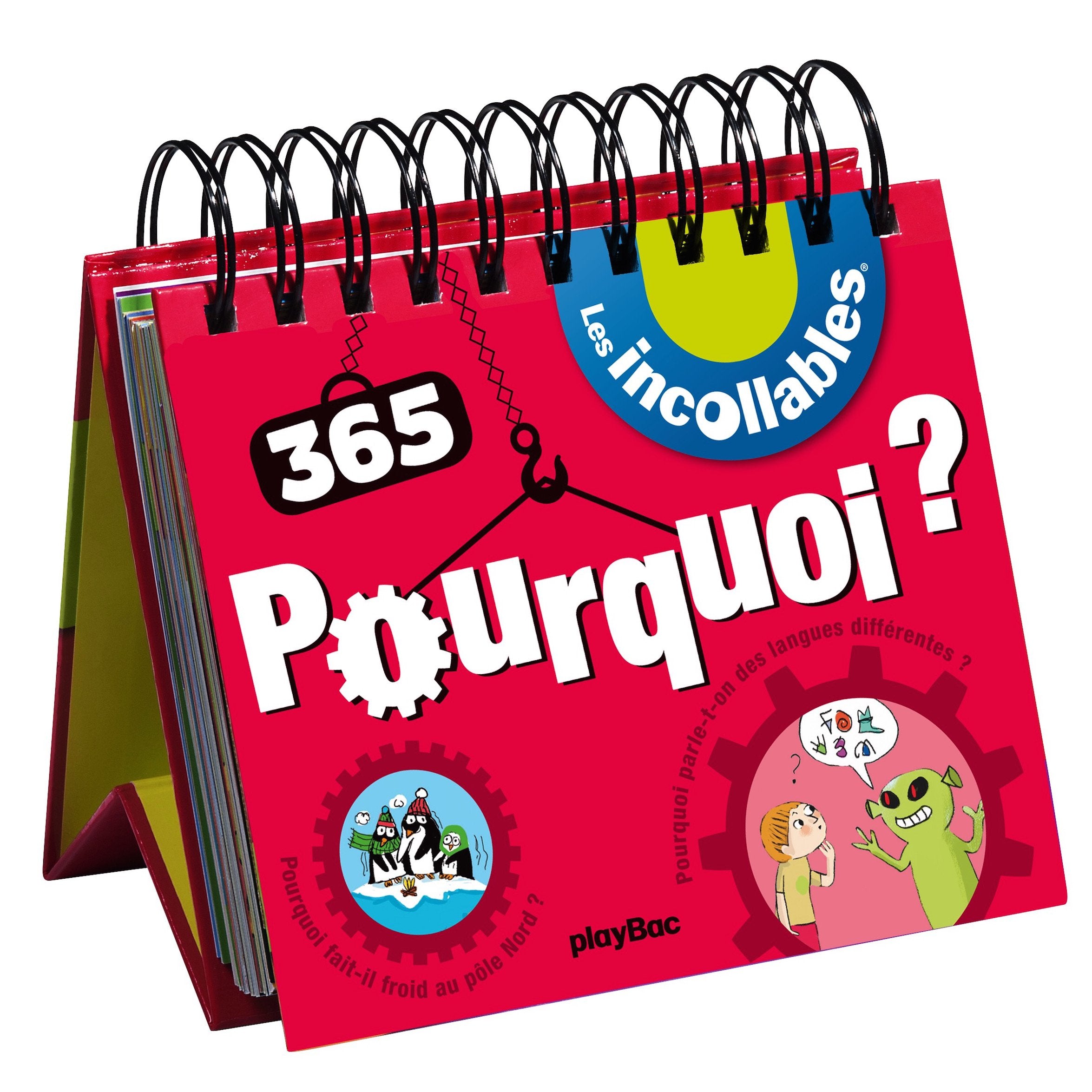 Calendrier - 365 Pourquoi des Incollables 9782809649987