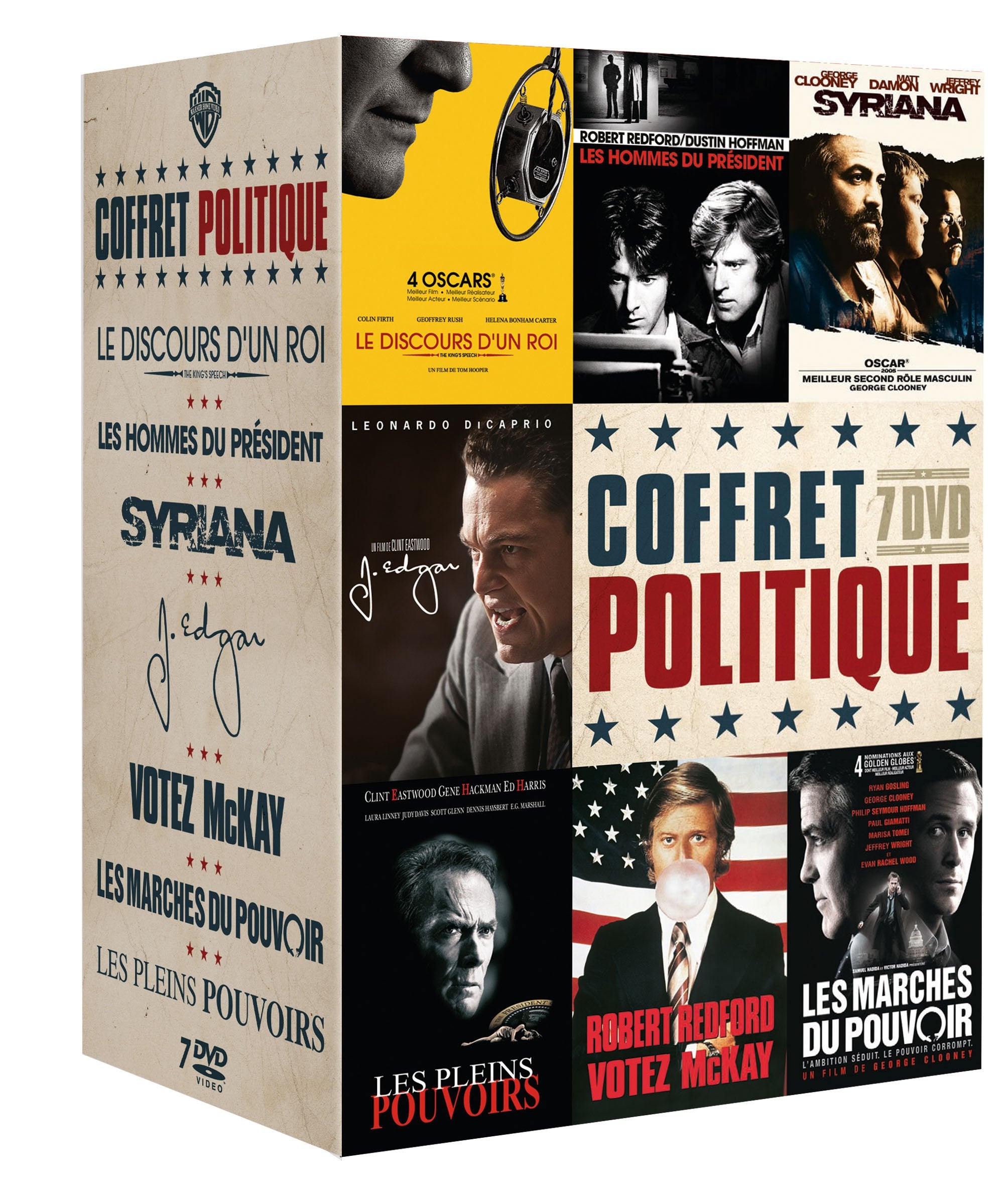 Coffret Politique-7 DVD 5051889280217