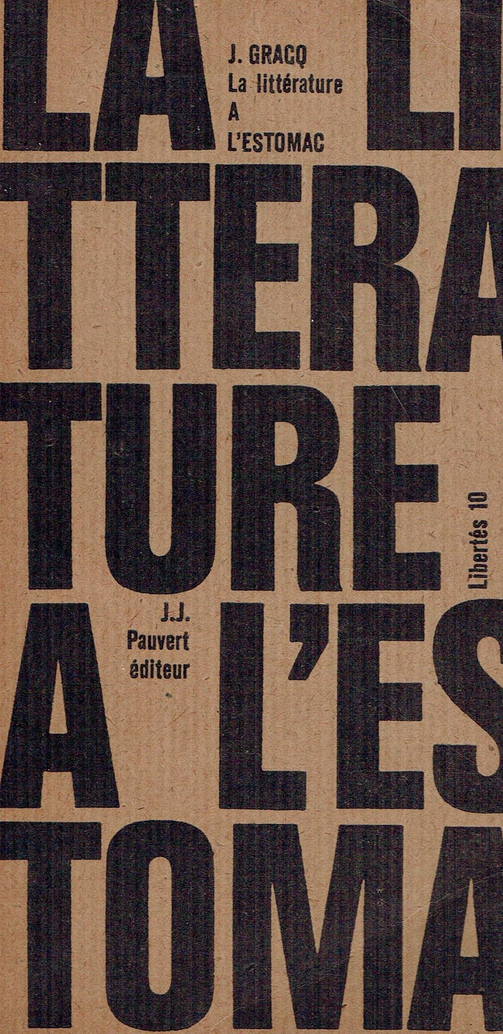 La littérature à l'estomac 