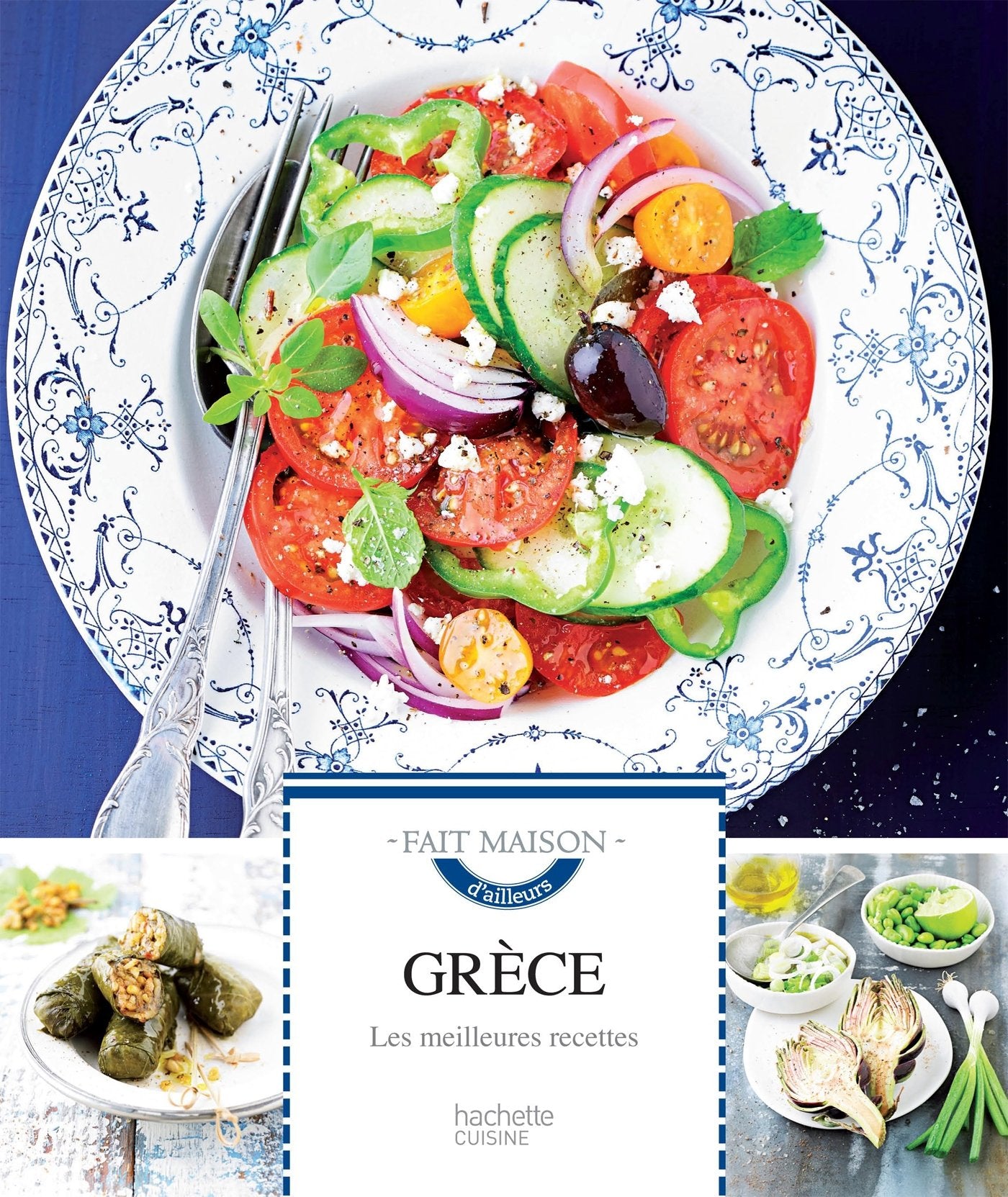 Grèce: Les meilleures recettes 9782012318069