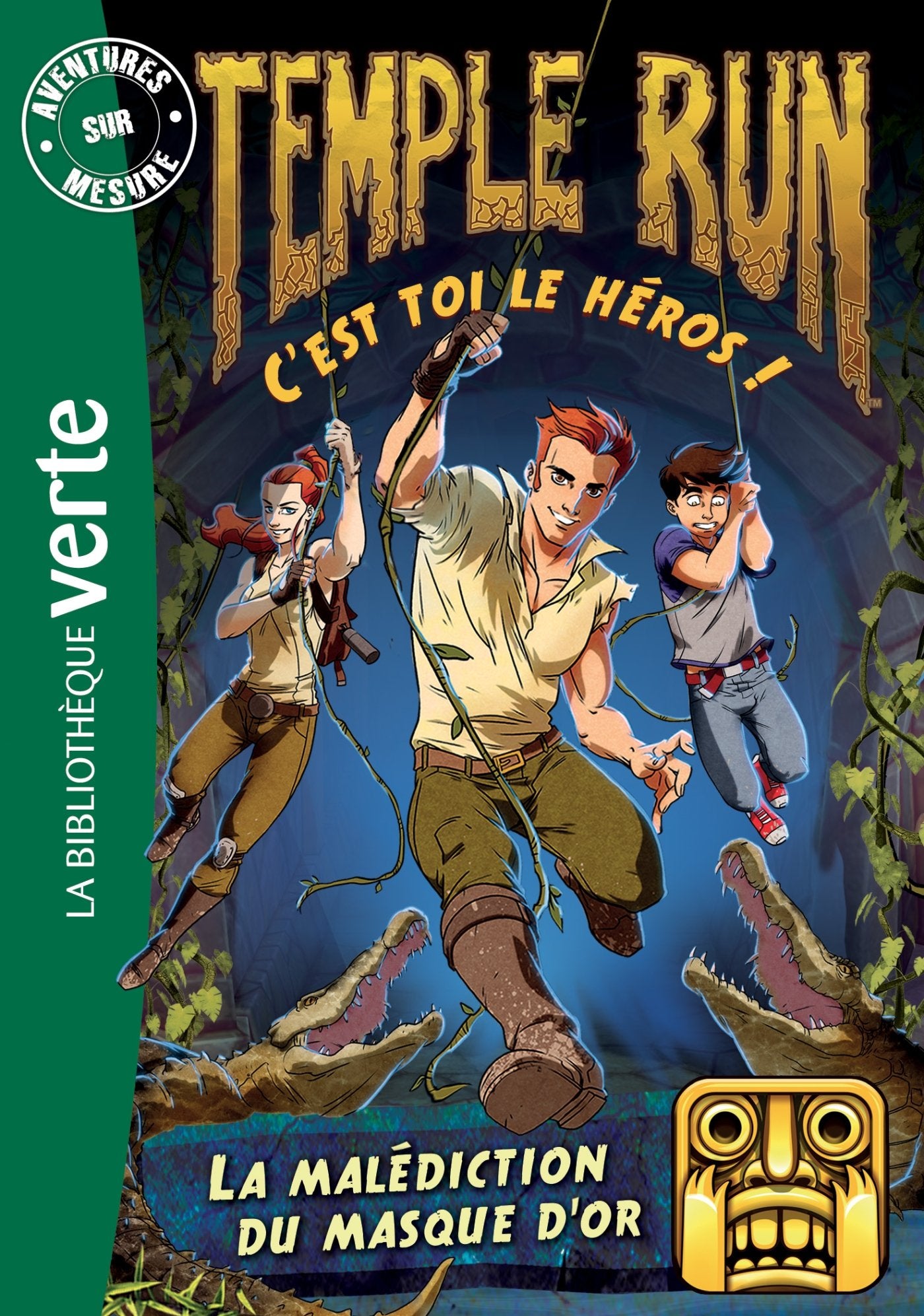 Temple Run 02 - La malédiction du masque d'or 9782012526884