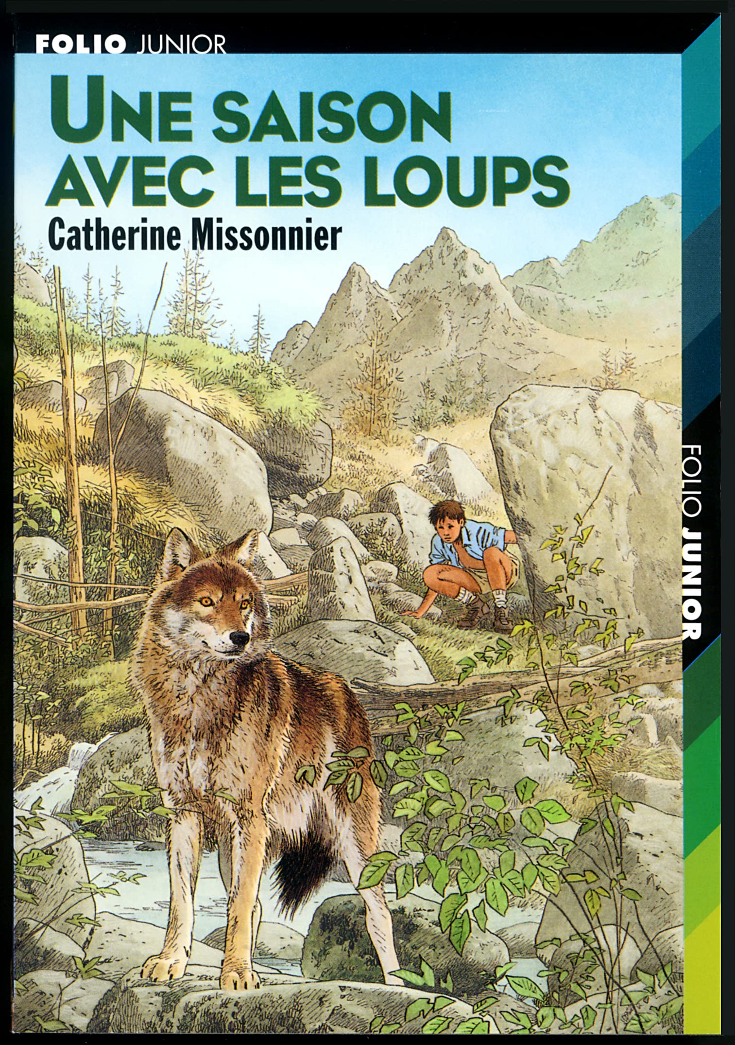 Une saison avec les loups 9782070551880