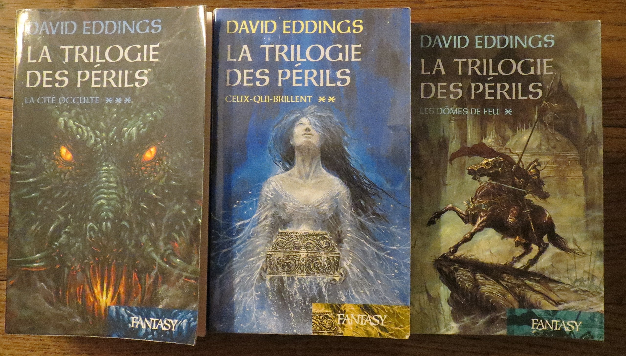 La trilogie des périls en 3 tomes 