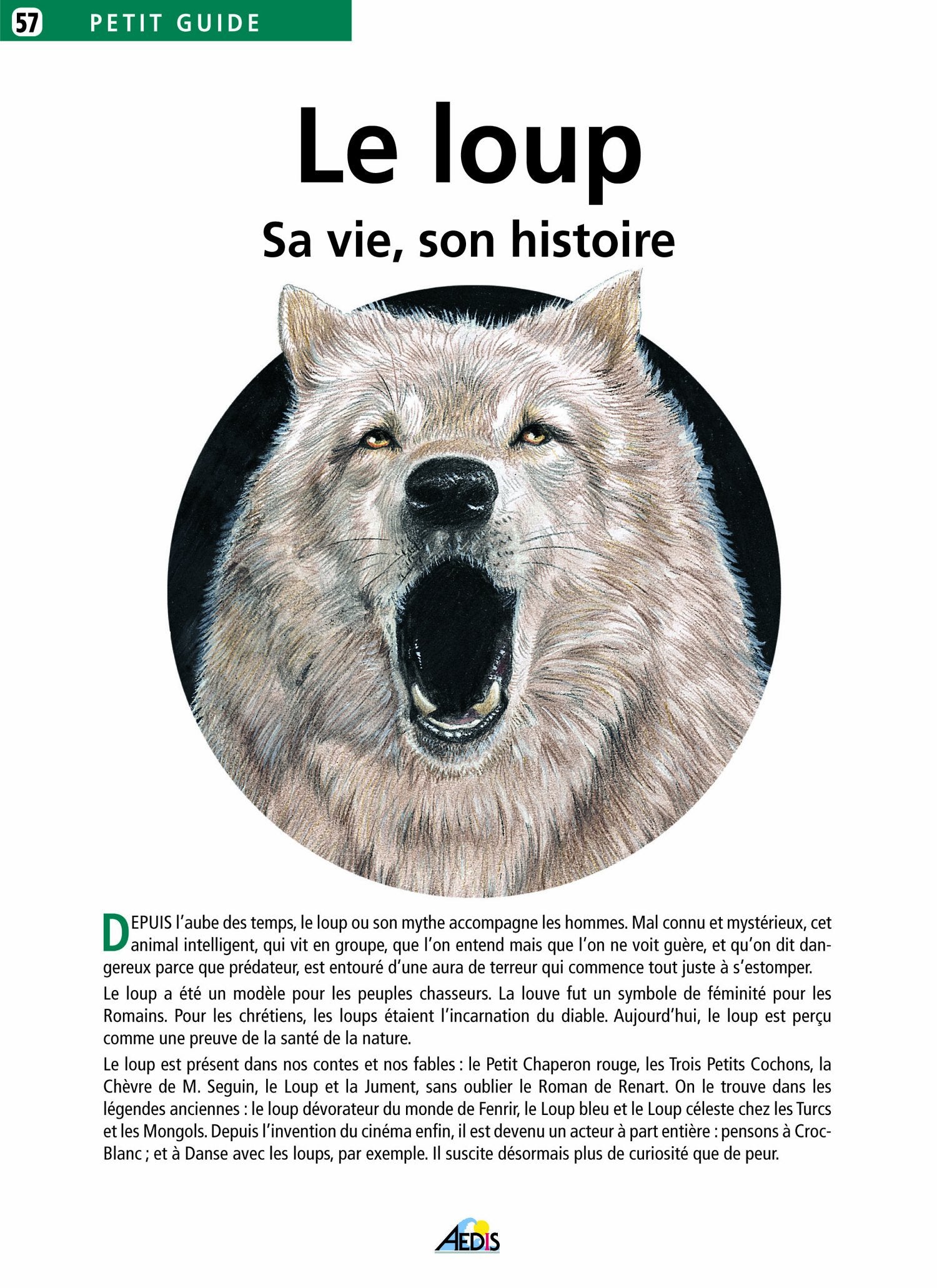 PG057 - Le loup 9782842590840
