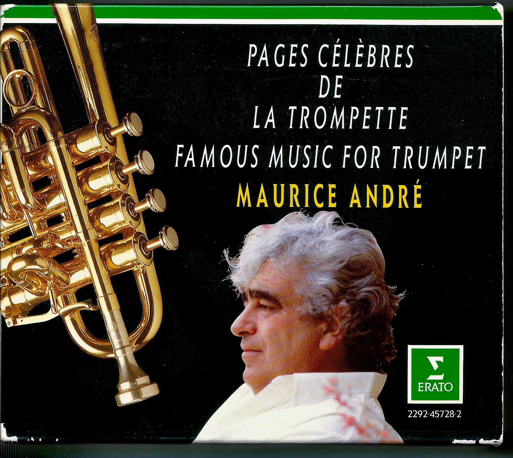 Pages Celebres de la Trompette - Famous Music for Trumpet - Maurice Andr'e 0022924572821