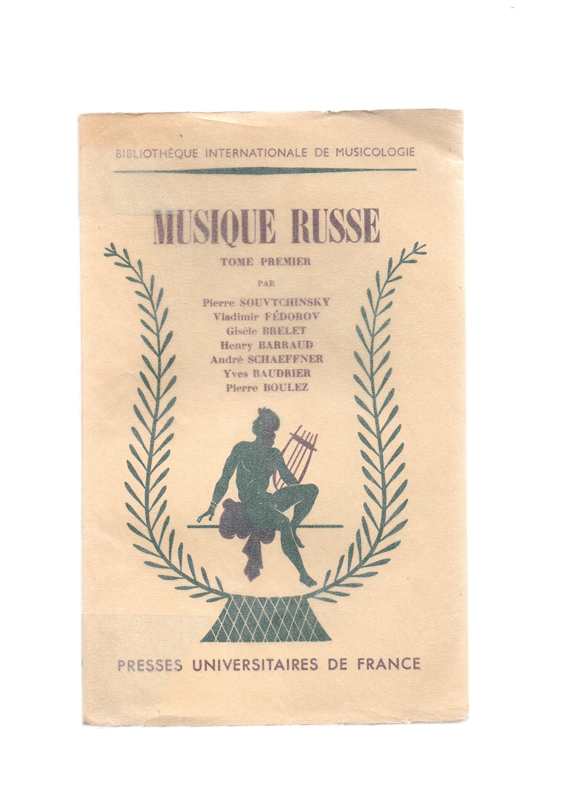 Musique russe - 2 tomes - 