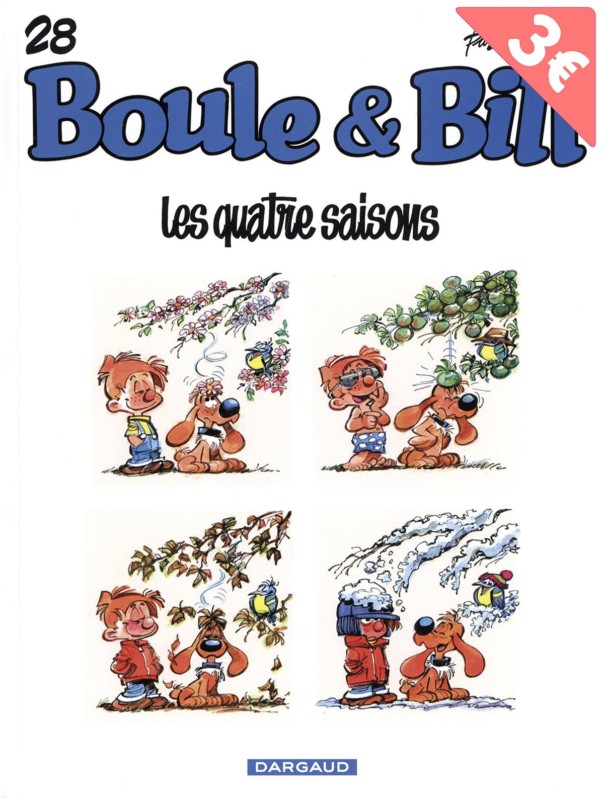Boule et Bill, tome 28 : Les quatre saisons 9782505064077