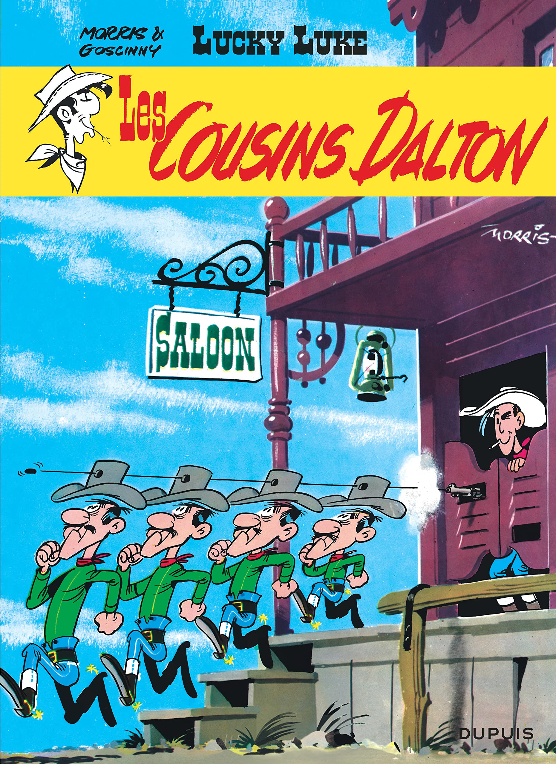 Lucky Luke, tome 12 : Les Cousins Dalton 9782800114521