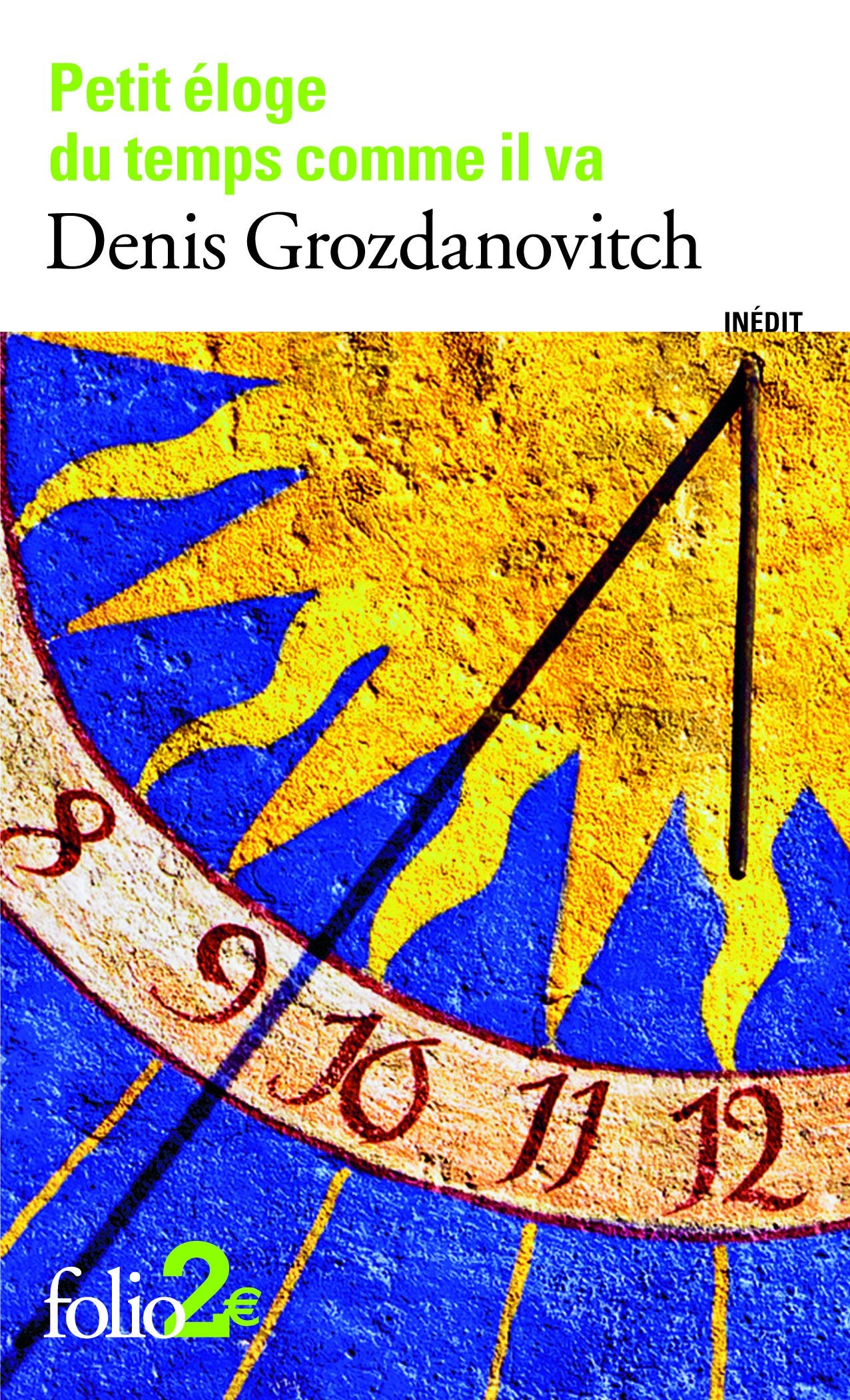 Petit éloge du temps comme il va 9782070453313