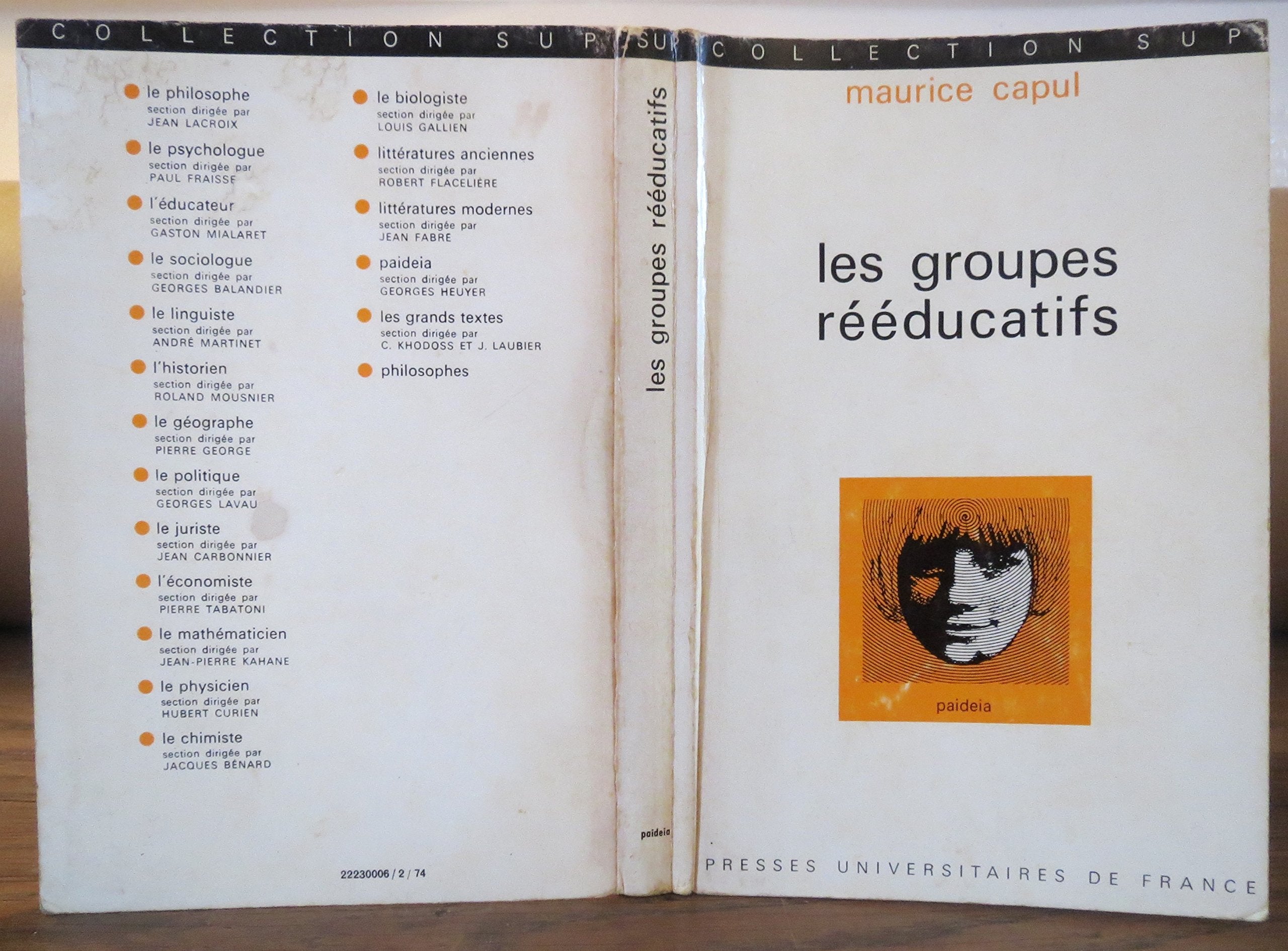 Les Groupes rééducatifs (Collection Sup) 