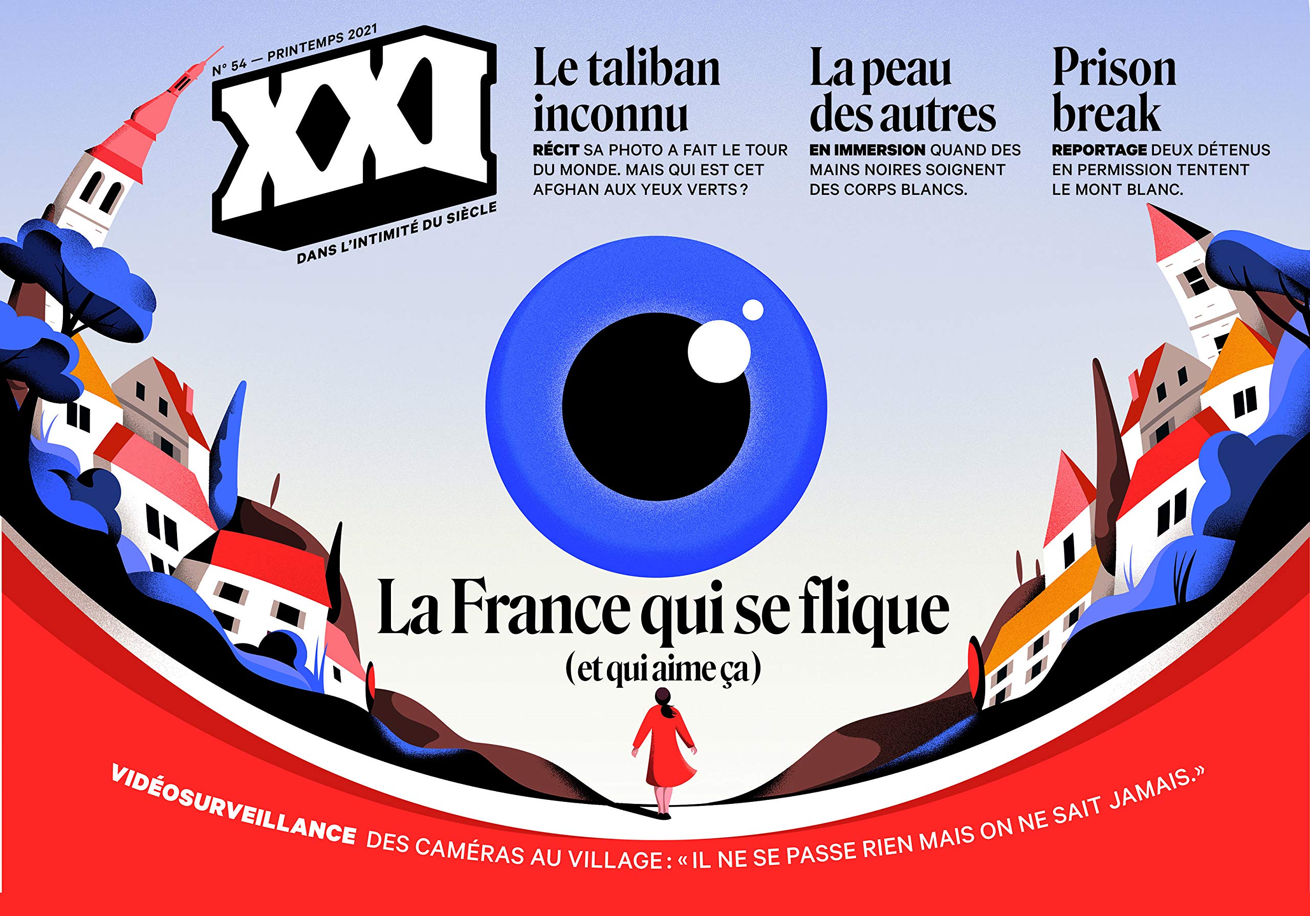 REVUE XXI N 54 : La France qui se flique (et qui aime ça) 9782356381651