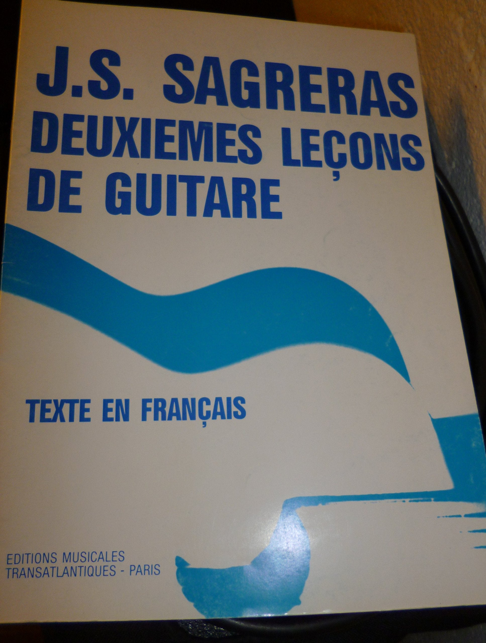 JULIO SAGRERAS : DEUXIEMES LECONS DE GUITARE 5020679577936