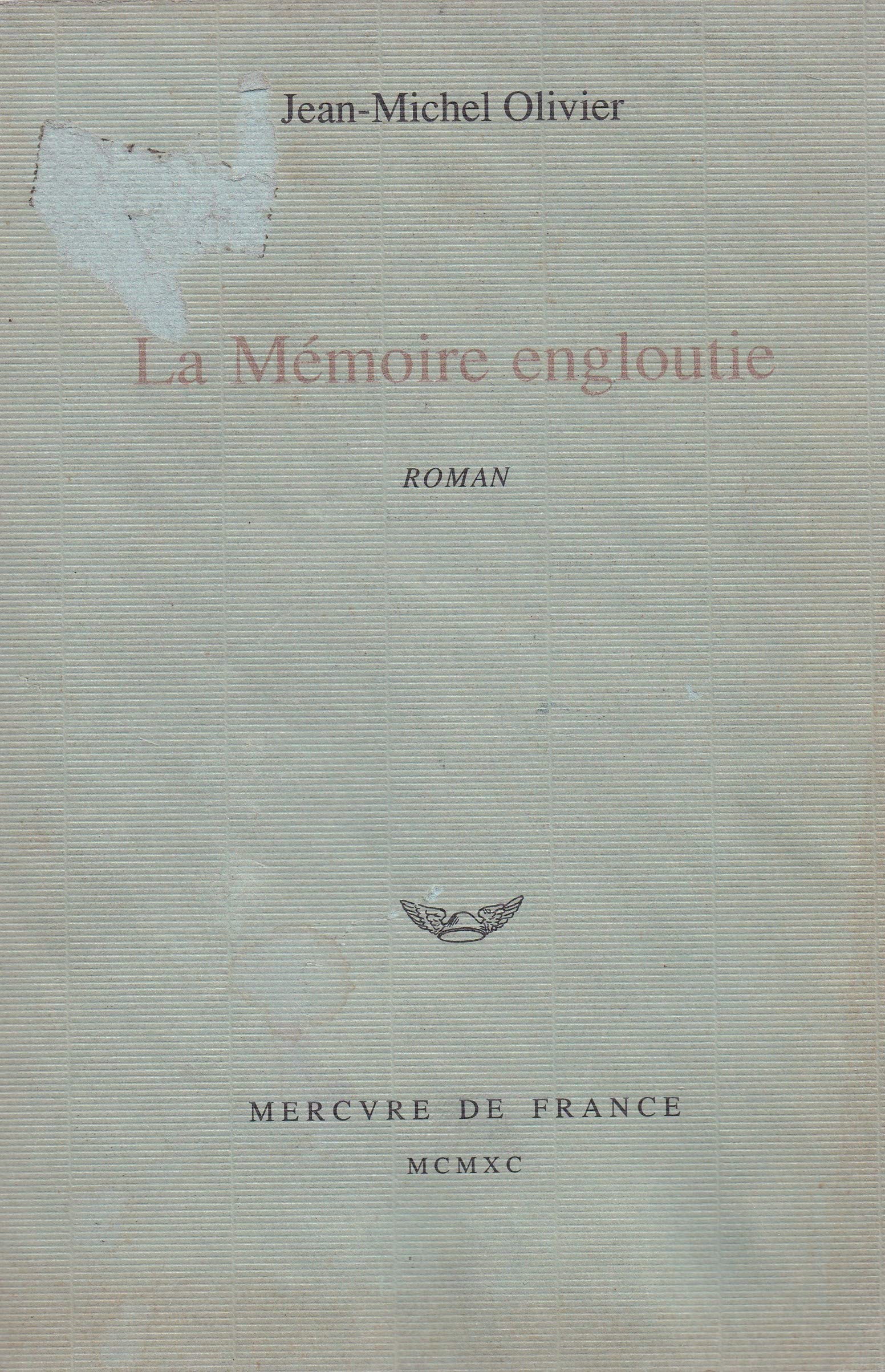 La mémoire engloutie 9782715216525