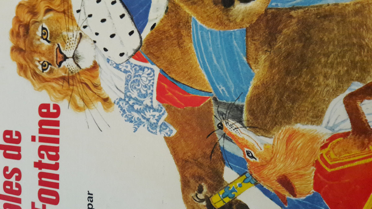 FABLES de la Fontaine illustrées par BENVENUTI 
