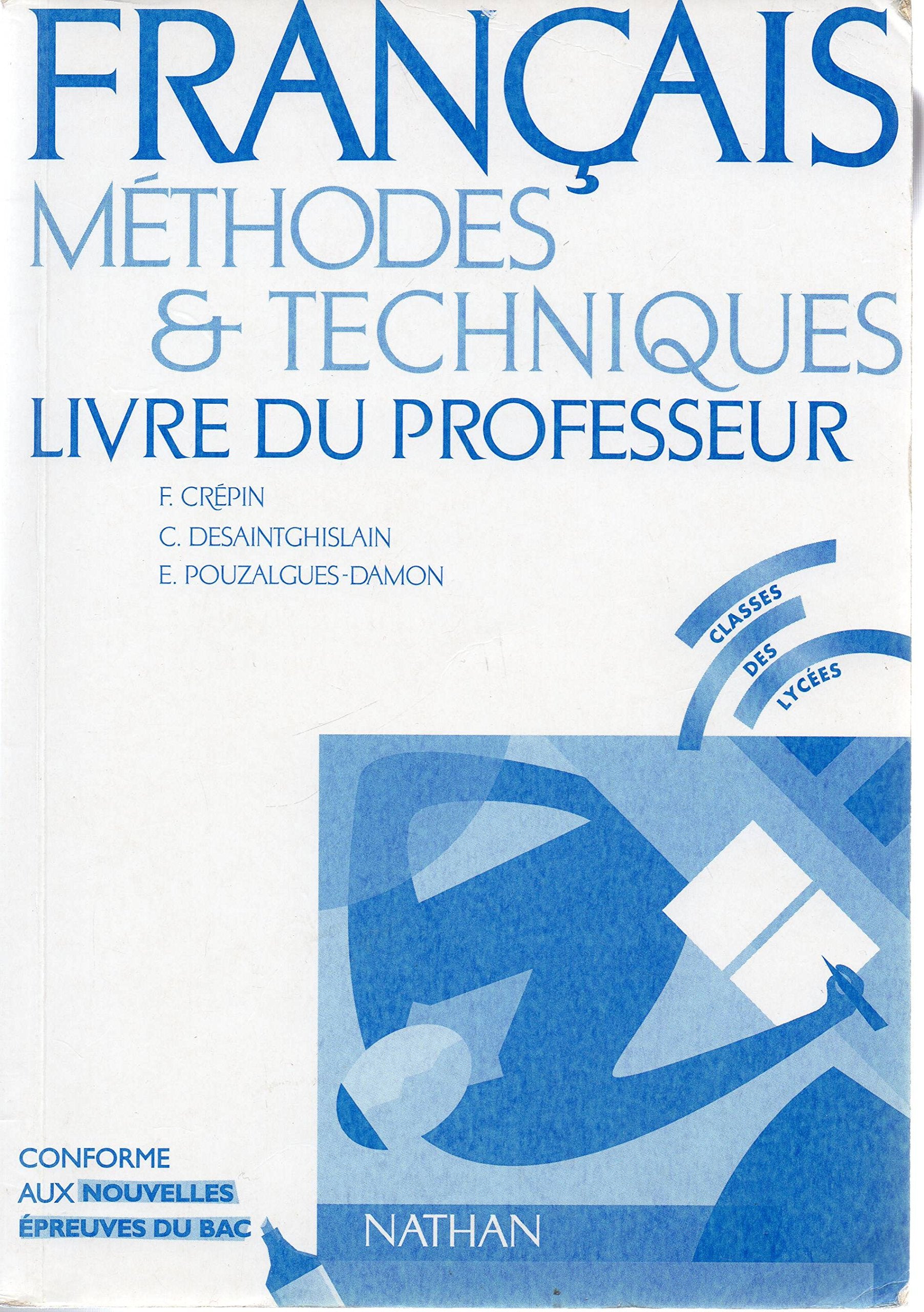 Français : méthode et technique, lycées professionnels 9782091771717