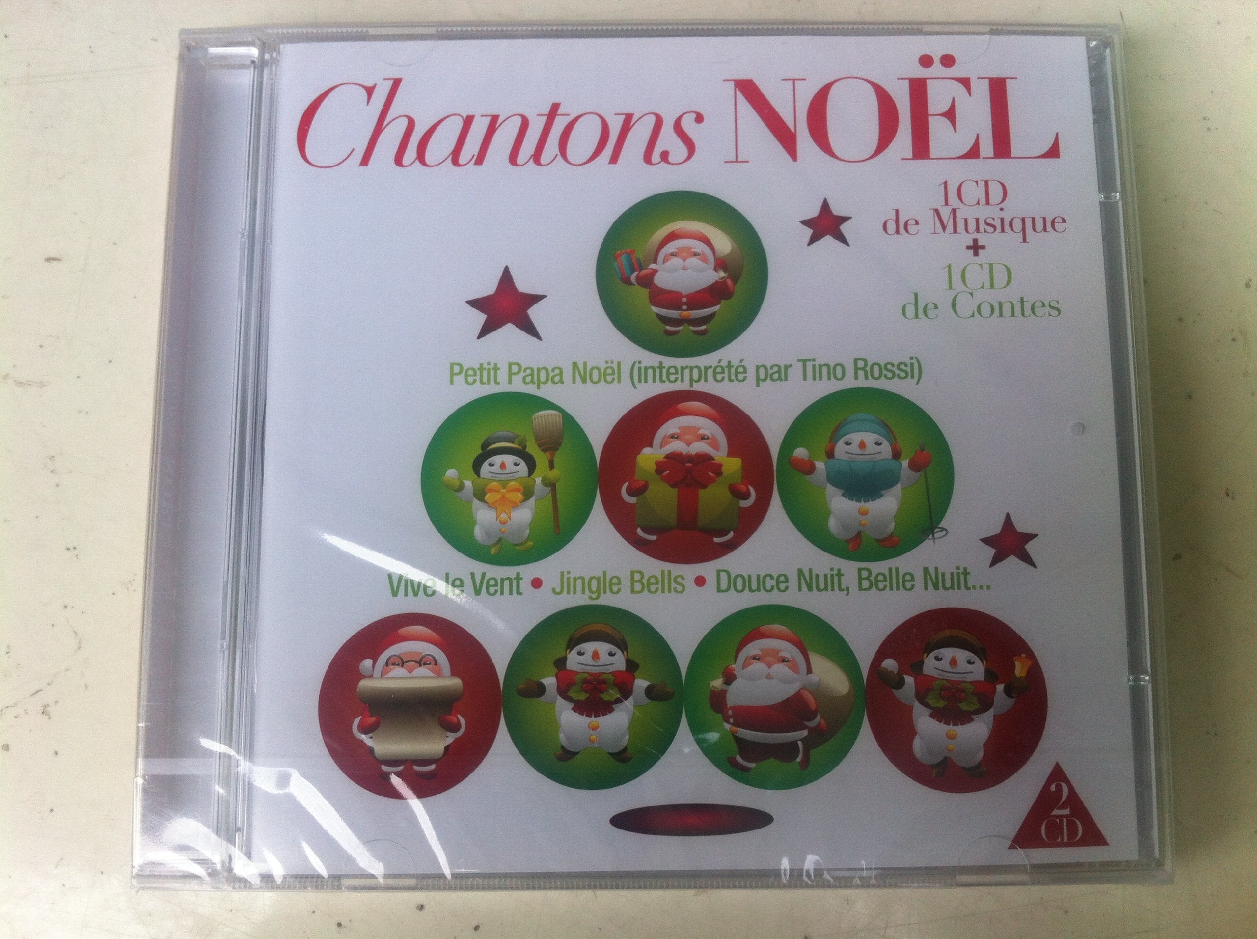 CHANTONS NOEL ** CD 18 TITRES + CD 12 CONTES ** 0887254477228