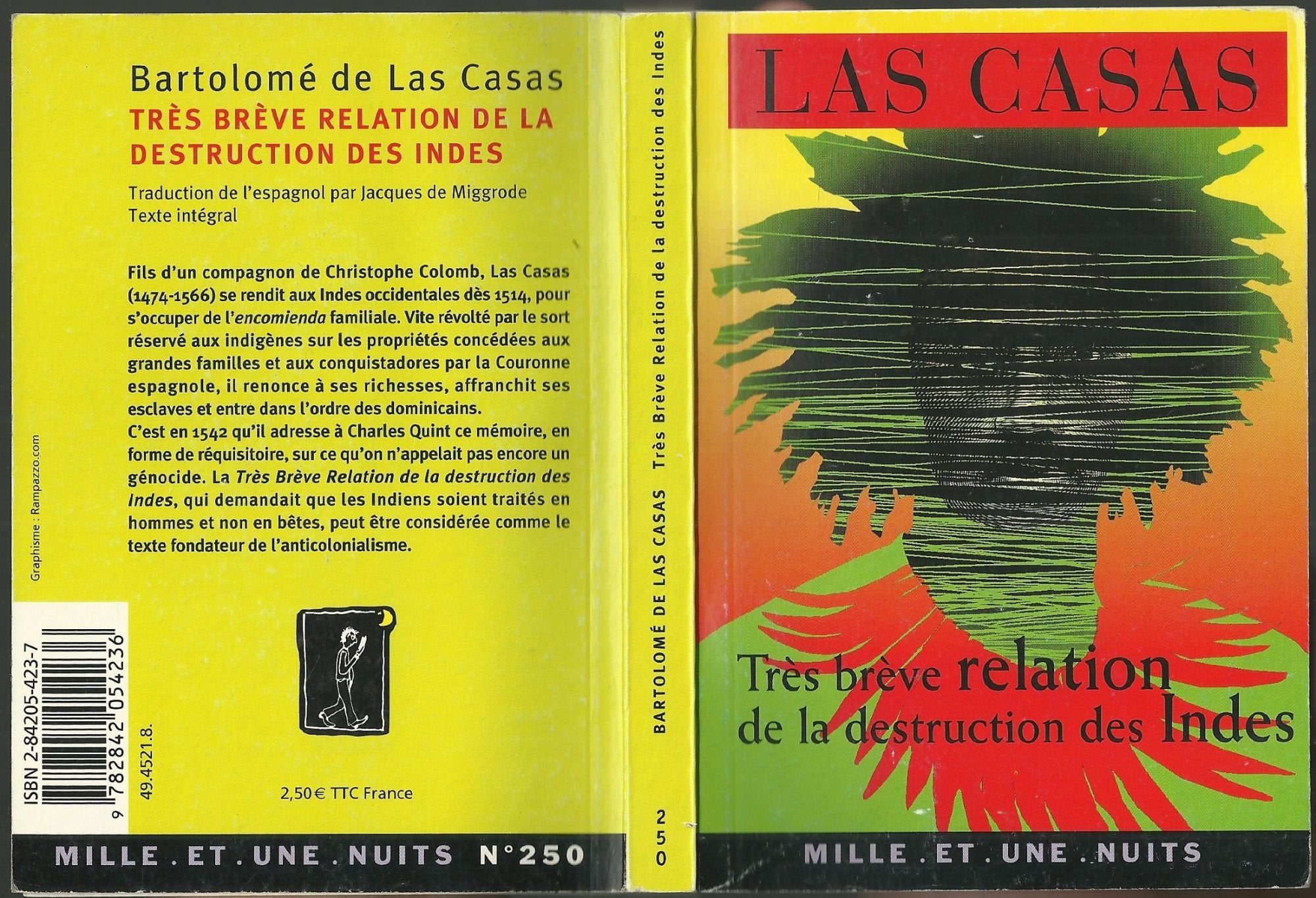 Très brève relation de la destruction des Indes 9782842054236