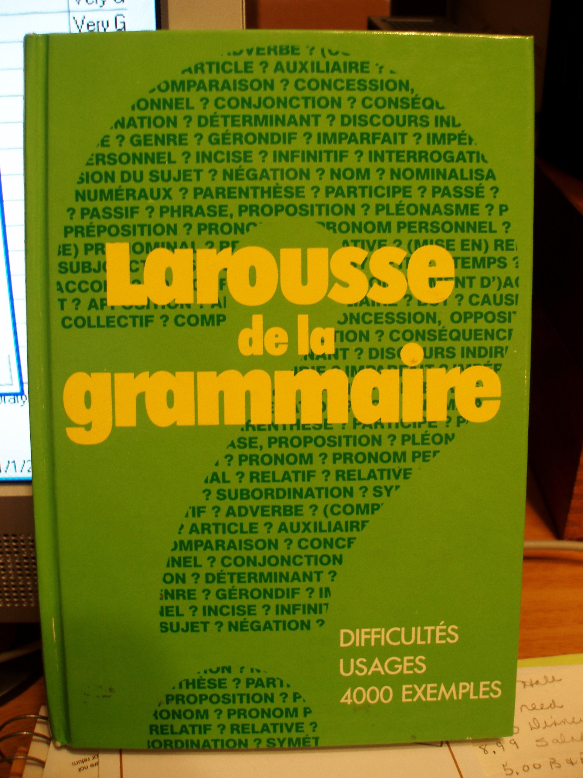 Larousse de la grammaire 9782038000092