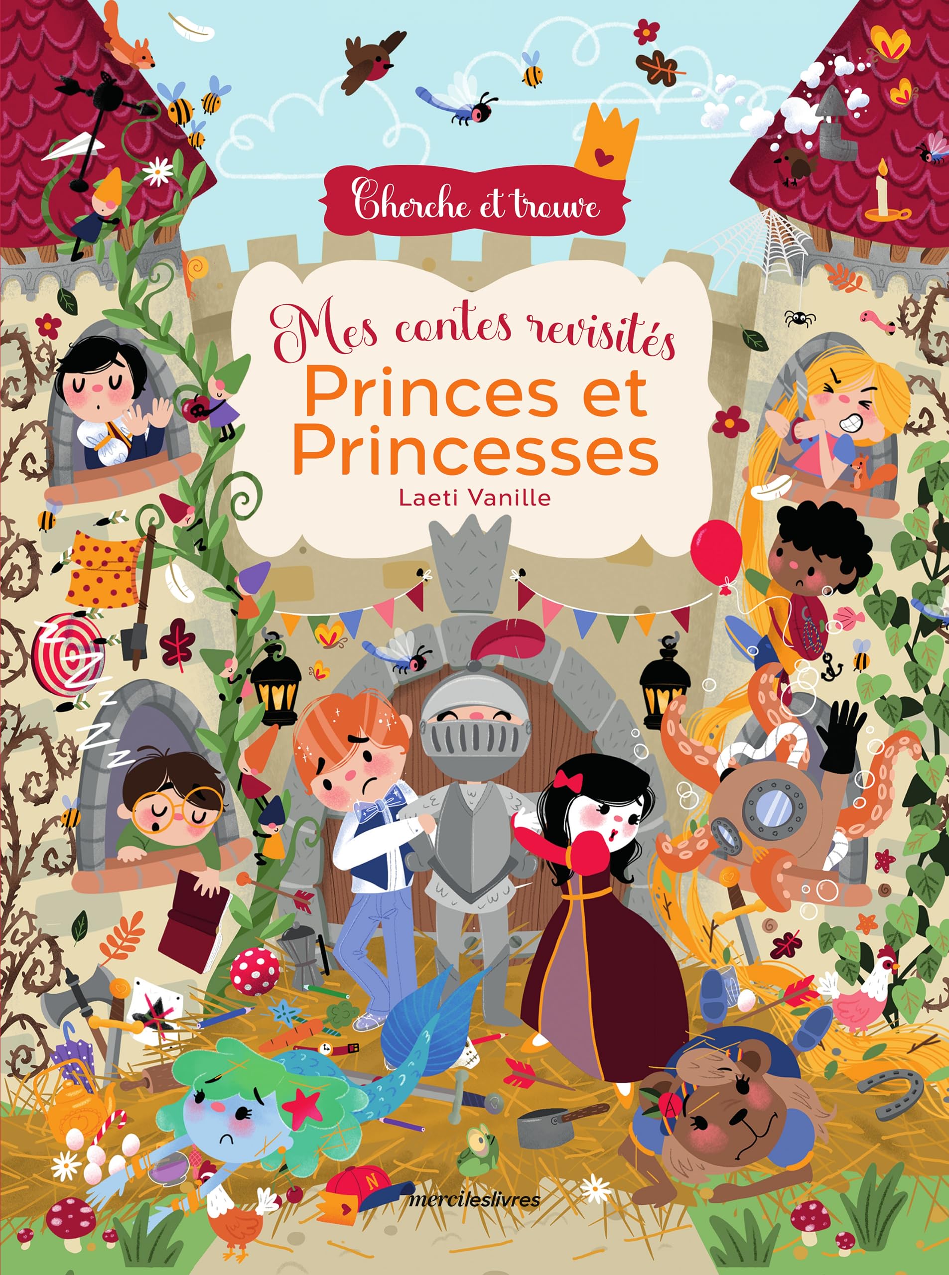 Cherche et trouve - Mes contes revisités: Princes et Princesses 9782383554530