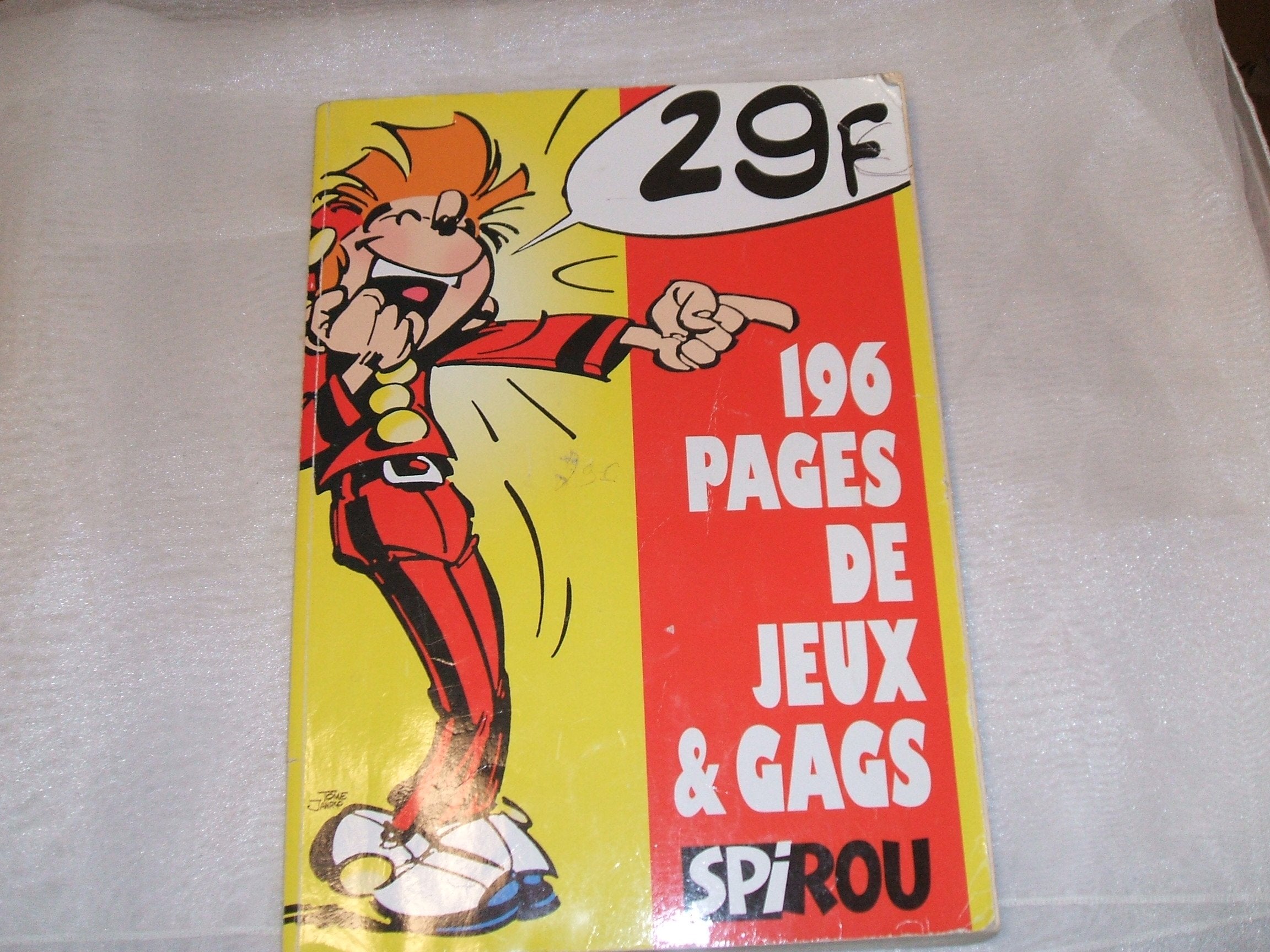 Spirou magazine, Hiver 1998 : Jeux et gags 9782800125534