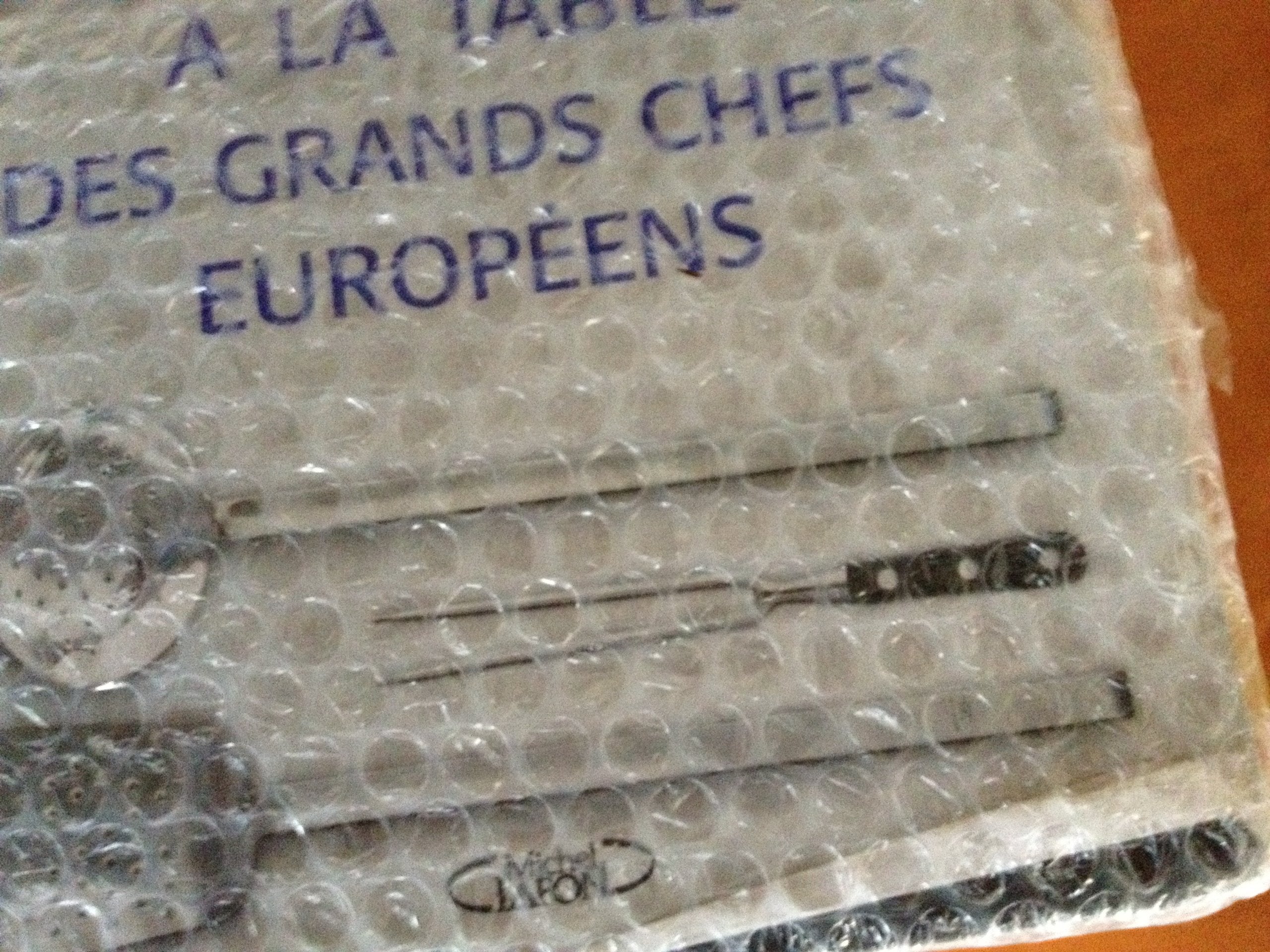 TABLE DES GRDS CHEFS EUROPEENS 9782749903033