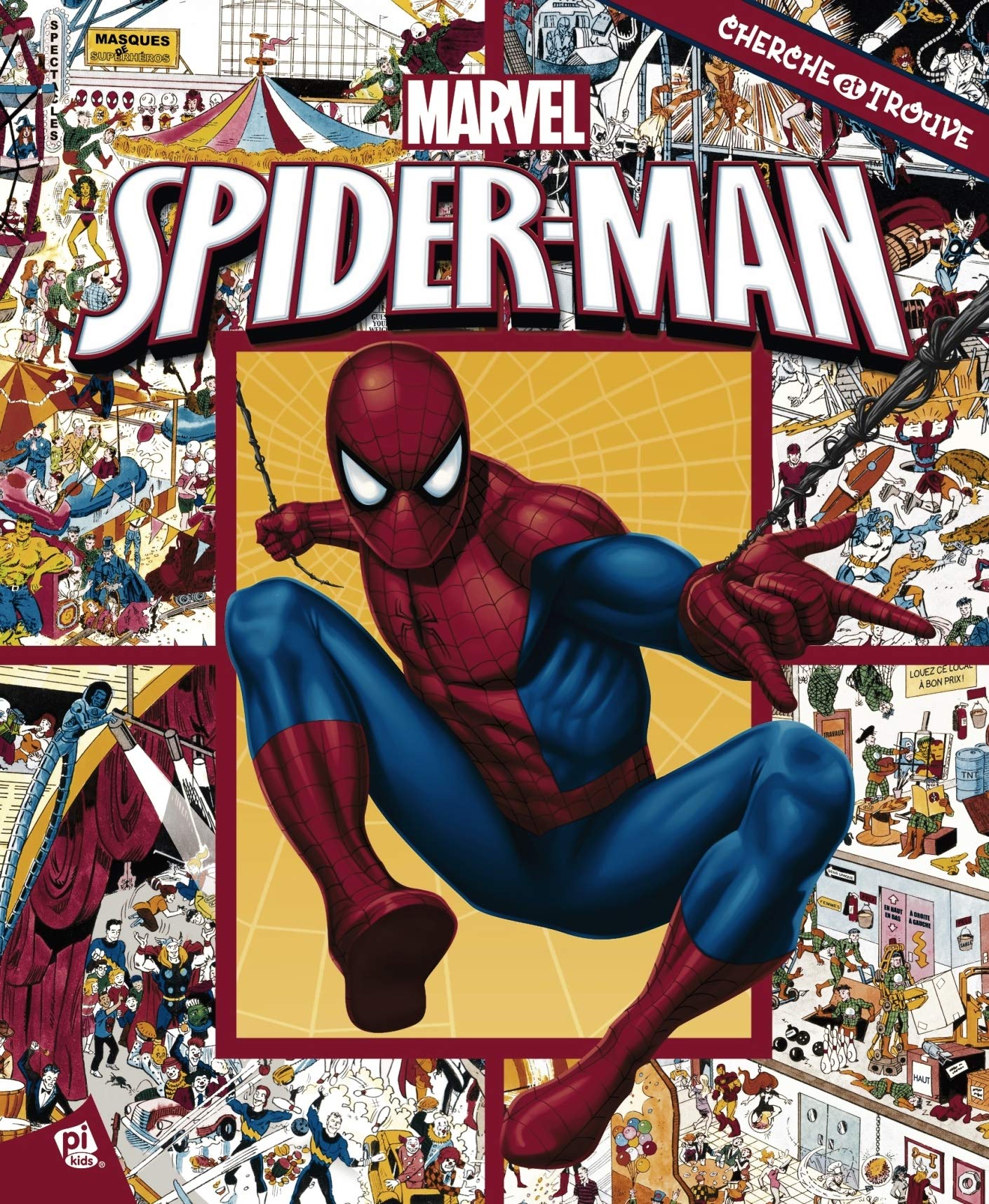 SPIDER-MAN - CHERCHE ET TROUVE NOUVELLE EDITION 9781450881531