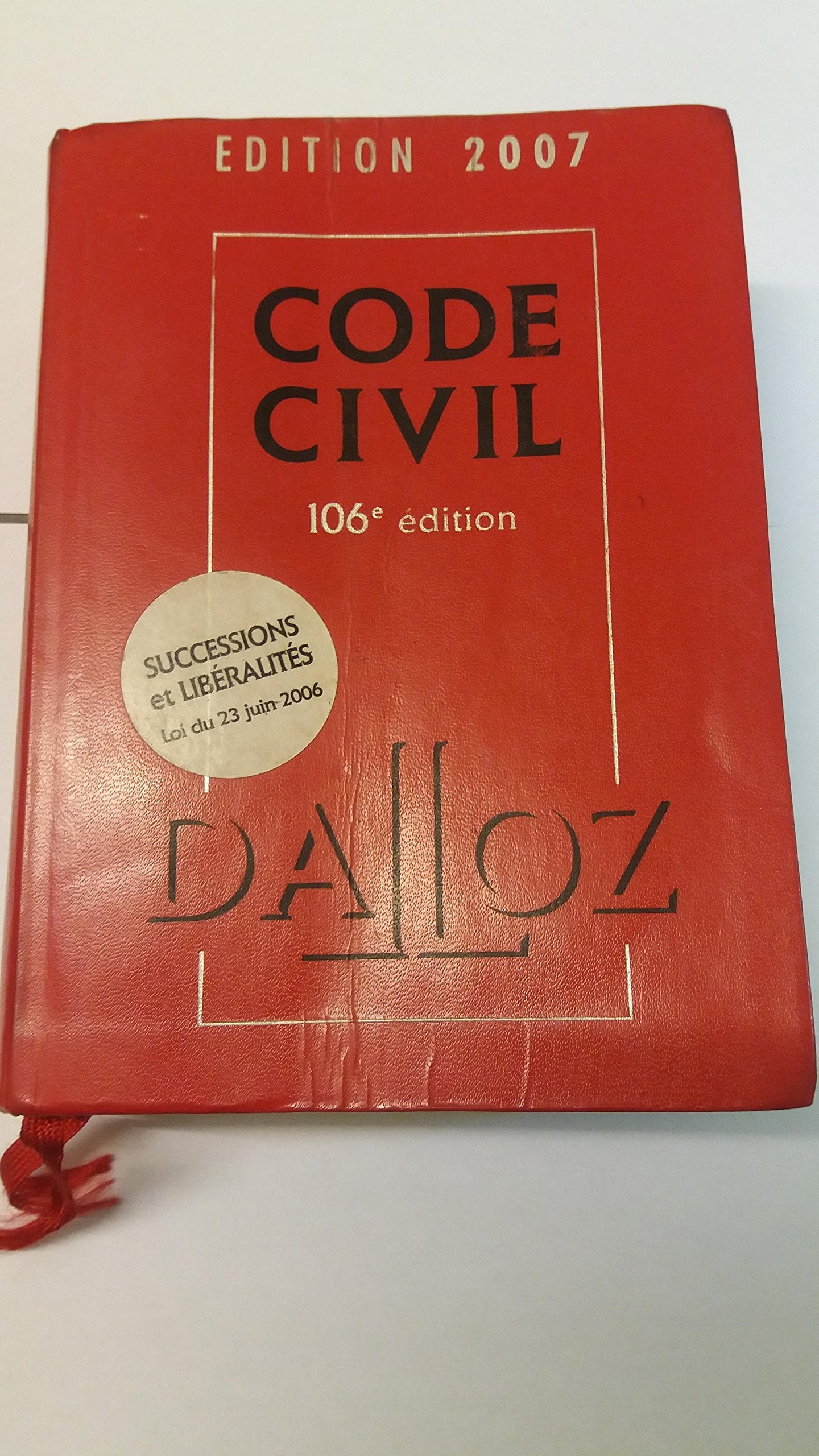 Code civil 2007 9782247069675