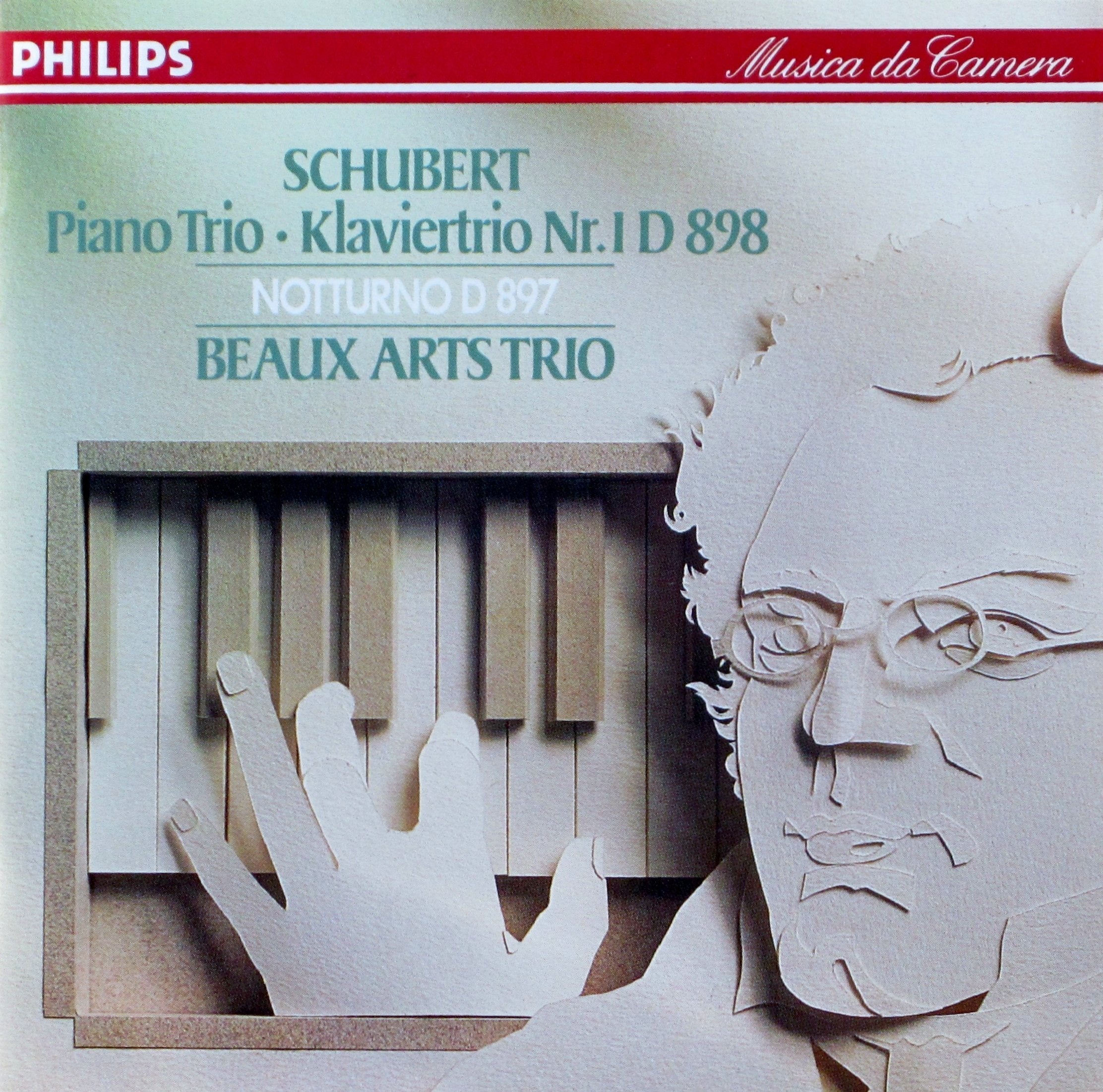 Schubert : Piano Trio • Klaviertrio Nr.1 D 898 / Notturno D 897 0028942283626