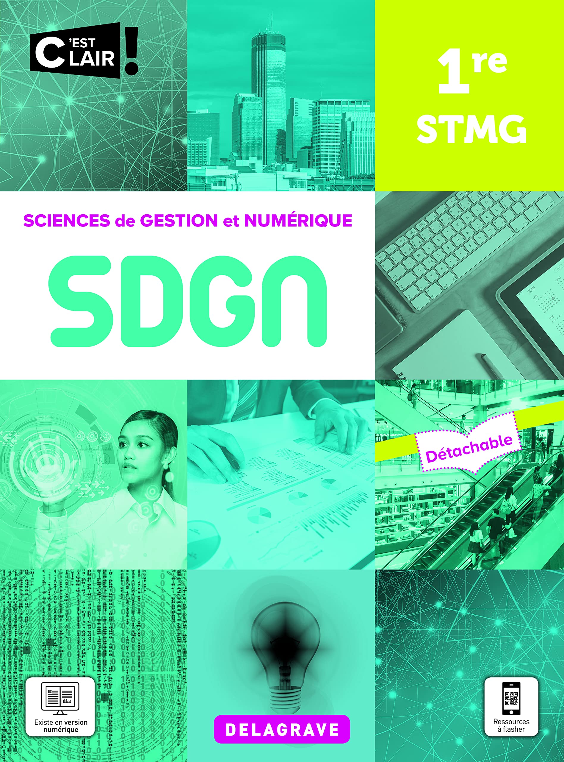 Sciences de gestion et numérique 1re STMG (2021) - Pochette élève 9782206309156