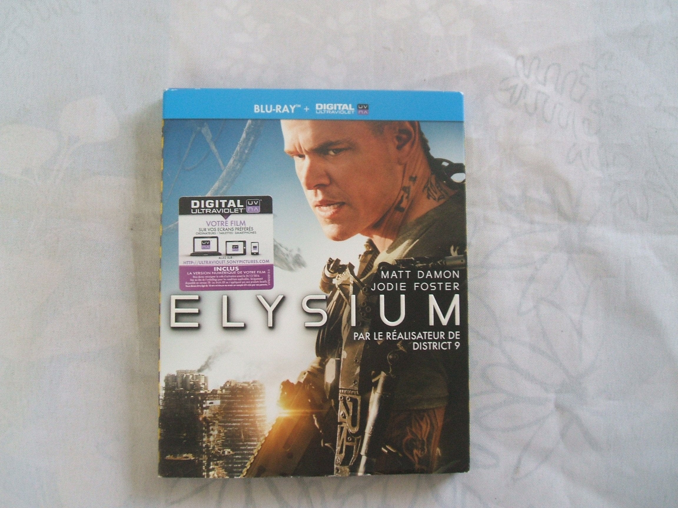 Elysium [Blu-Ray + Copie Digitale] 3333299832968