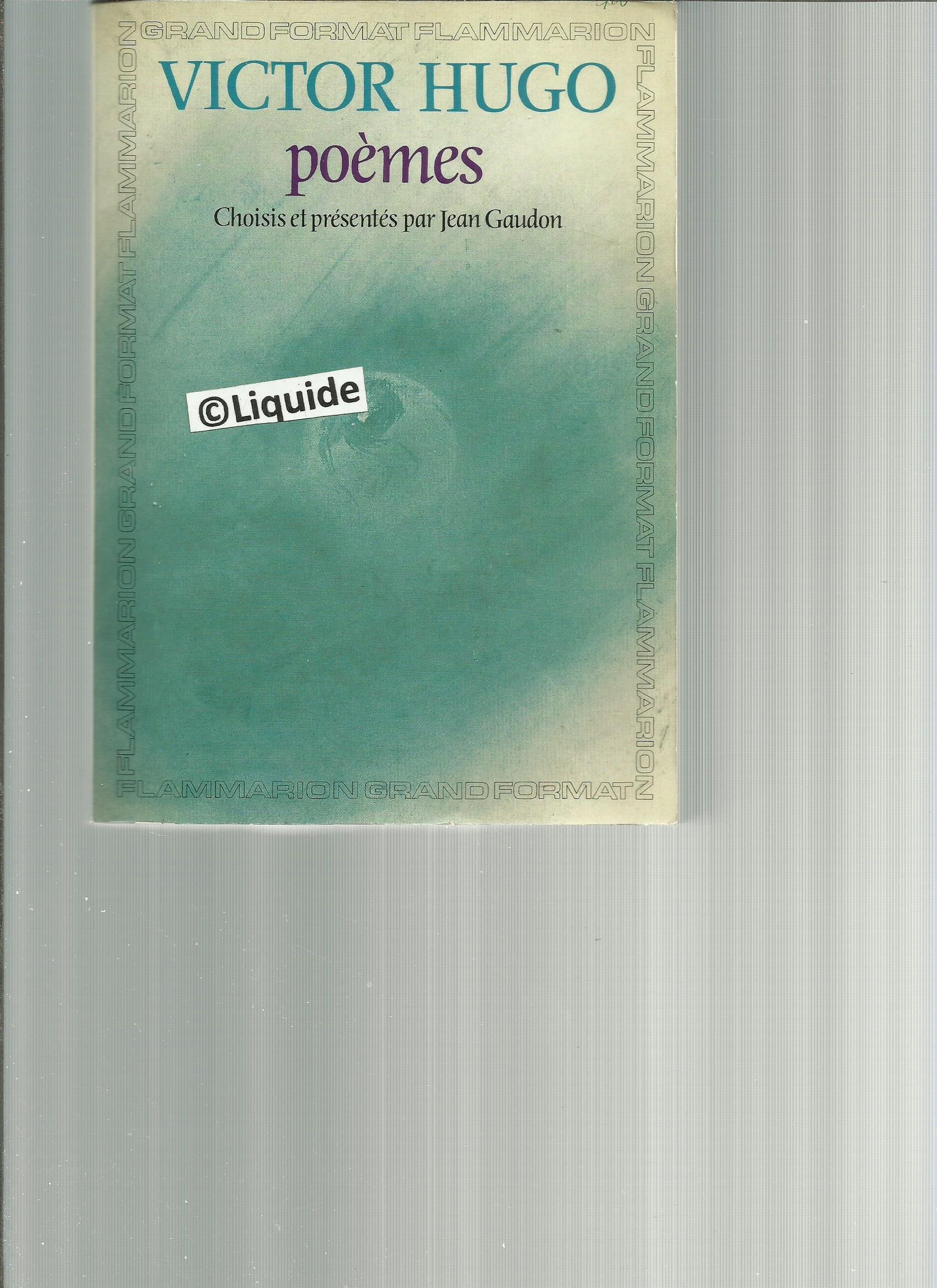 Poemes: - CHOISIS ET PRESENTES 9782082130011