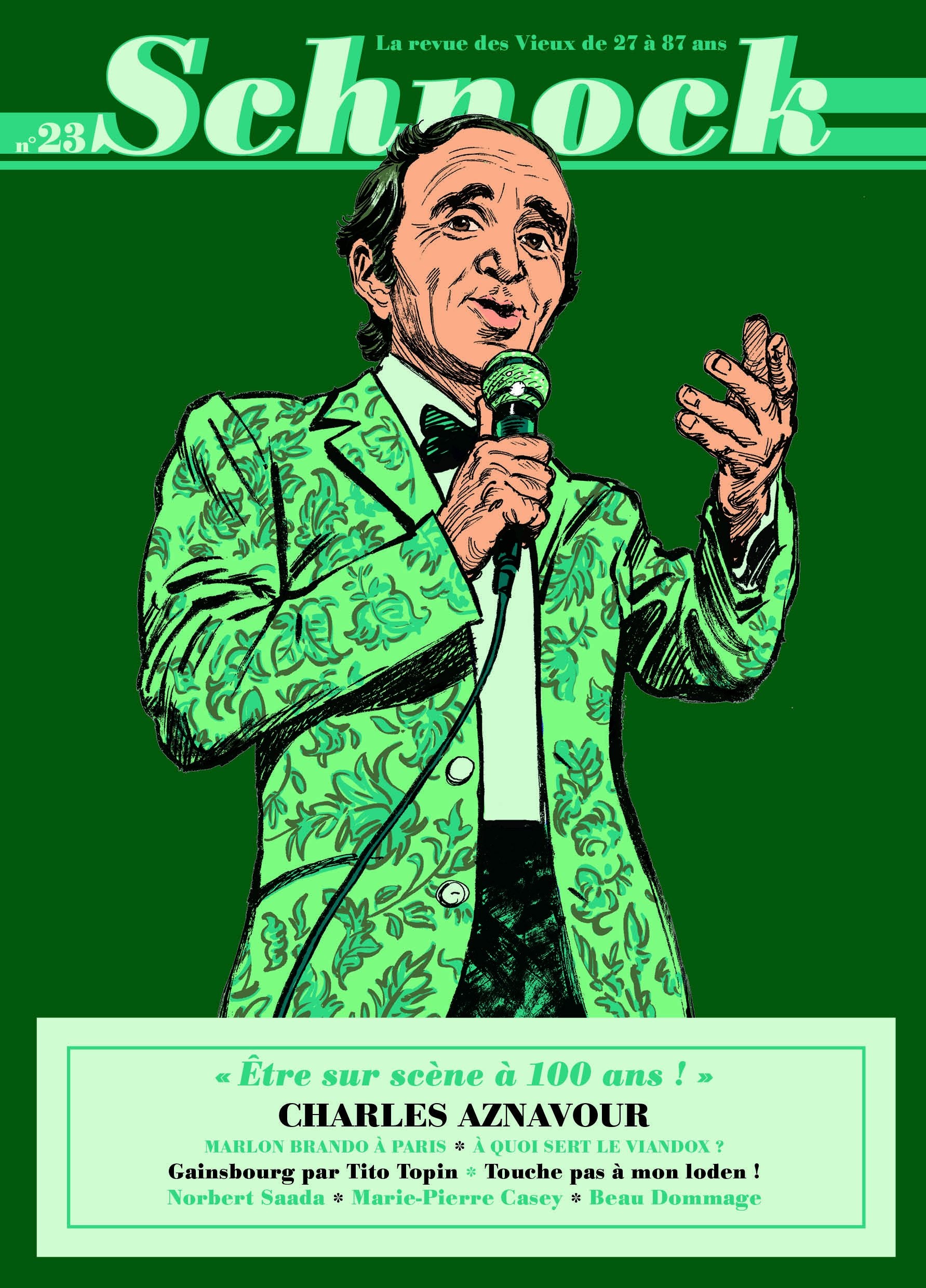 SCHNOCK N°23 - CHARLES AZNAVOUR 9782354611248