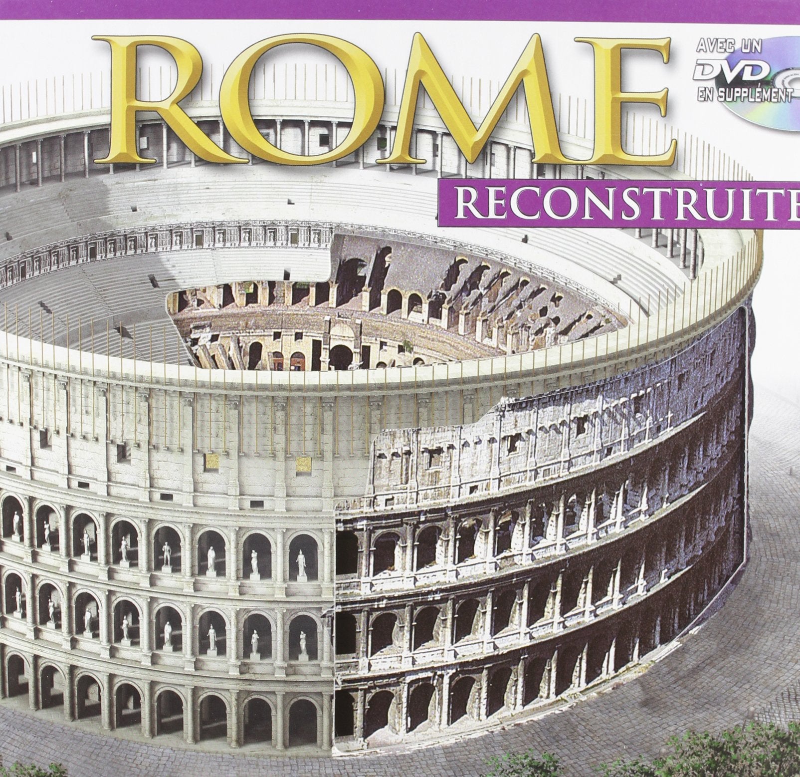 Rome reconstruite avec un DVD en supplément maxi edition francese 9788895512150