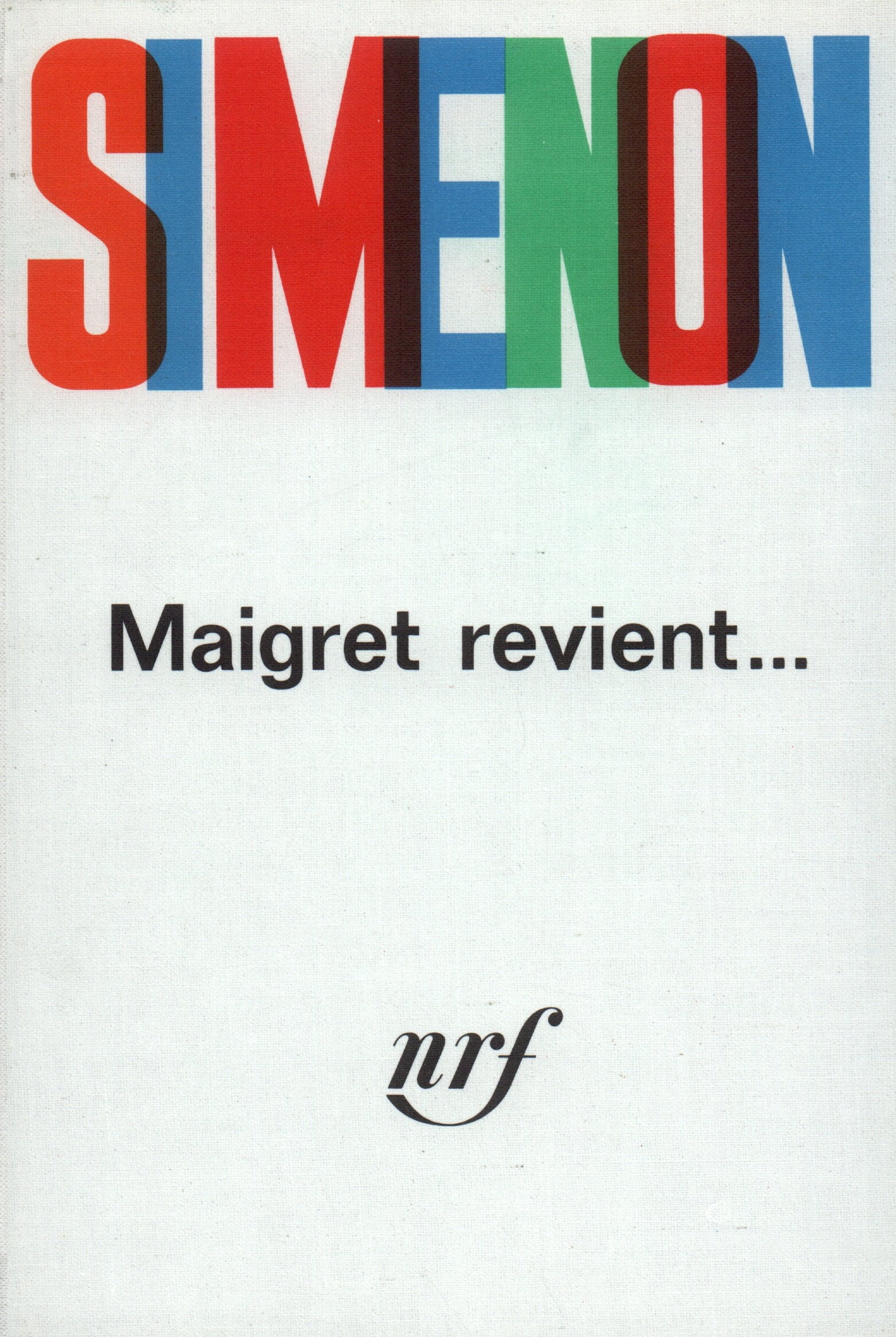 Maigret revient... 9782070259656