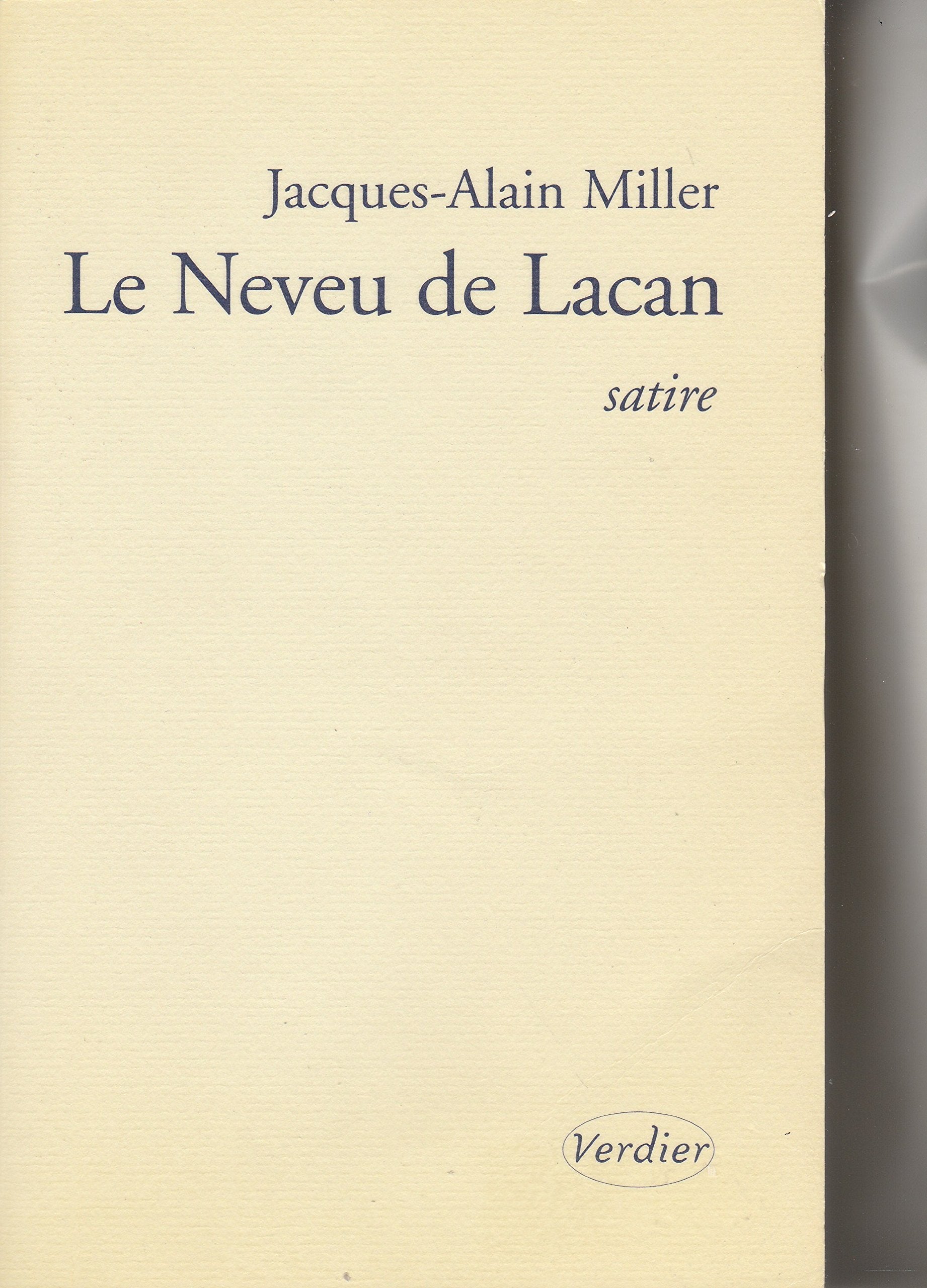 Le Neveu de Lacan 9782864323907