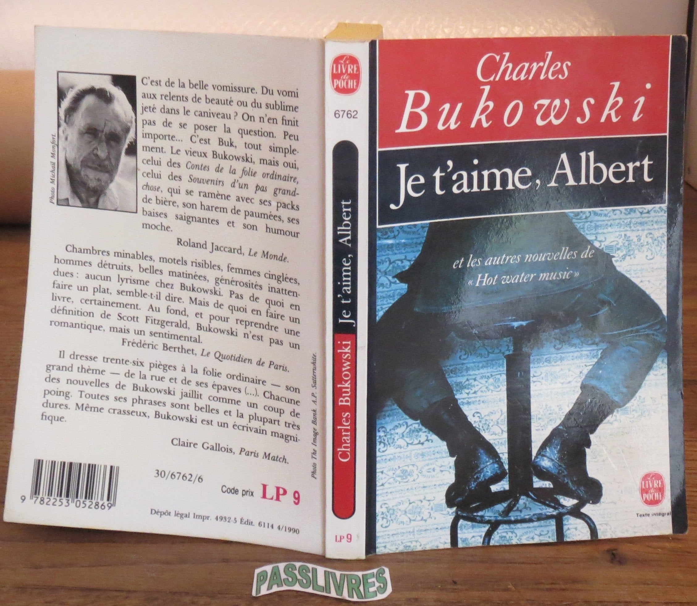 Je t'aime, Albert et les autres nouvelles de Hot water music 9782253052869