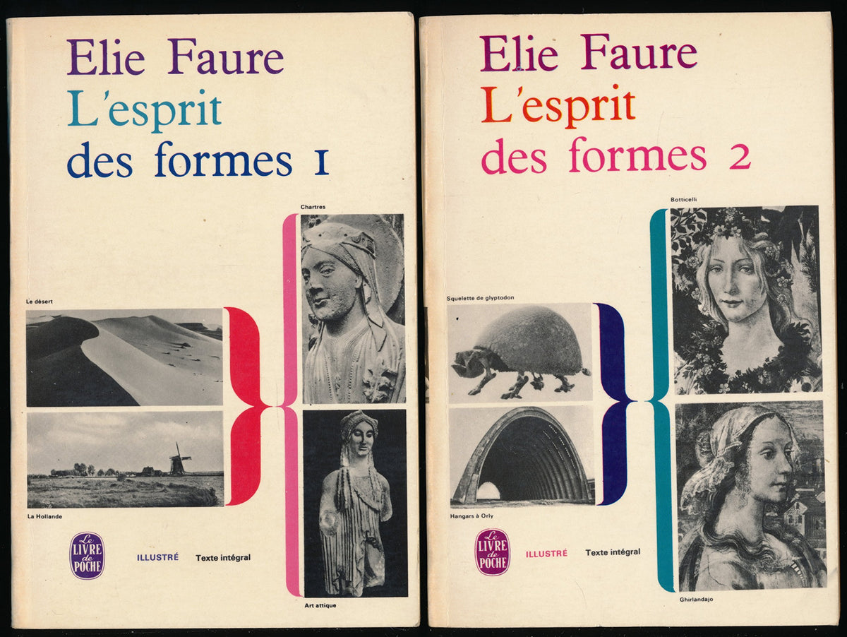 L'esprit des formes (Complet en 2 tomes) - Edition illustrée - Table des illustrations - Texte intégral 