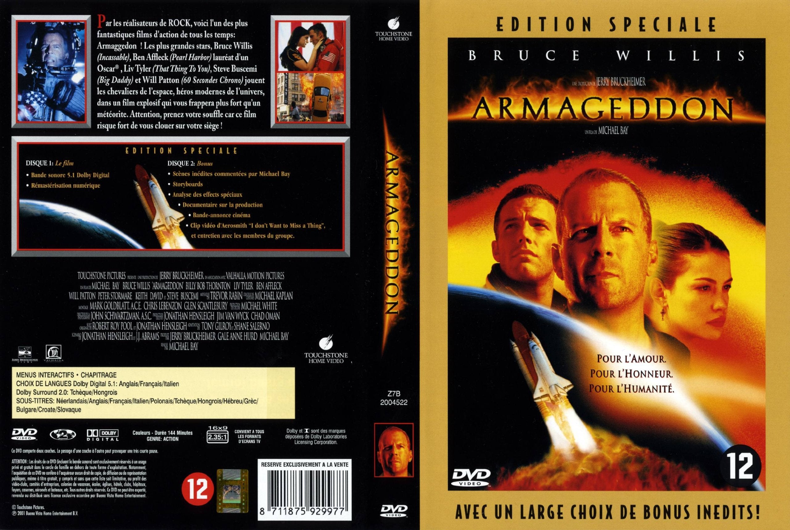Armageddon Edition Spéciale 2 Dvd 8711875929977