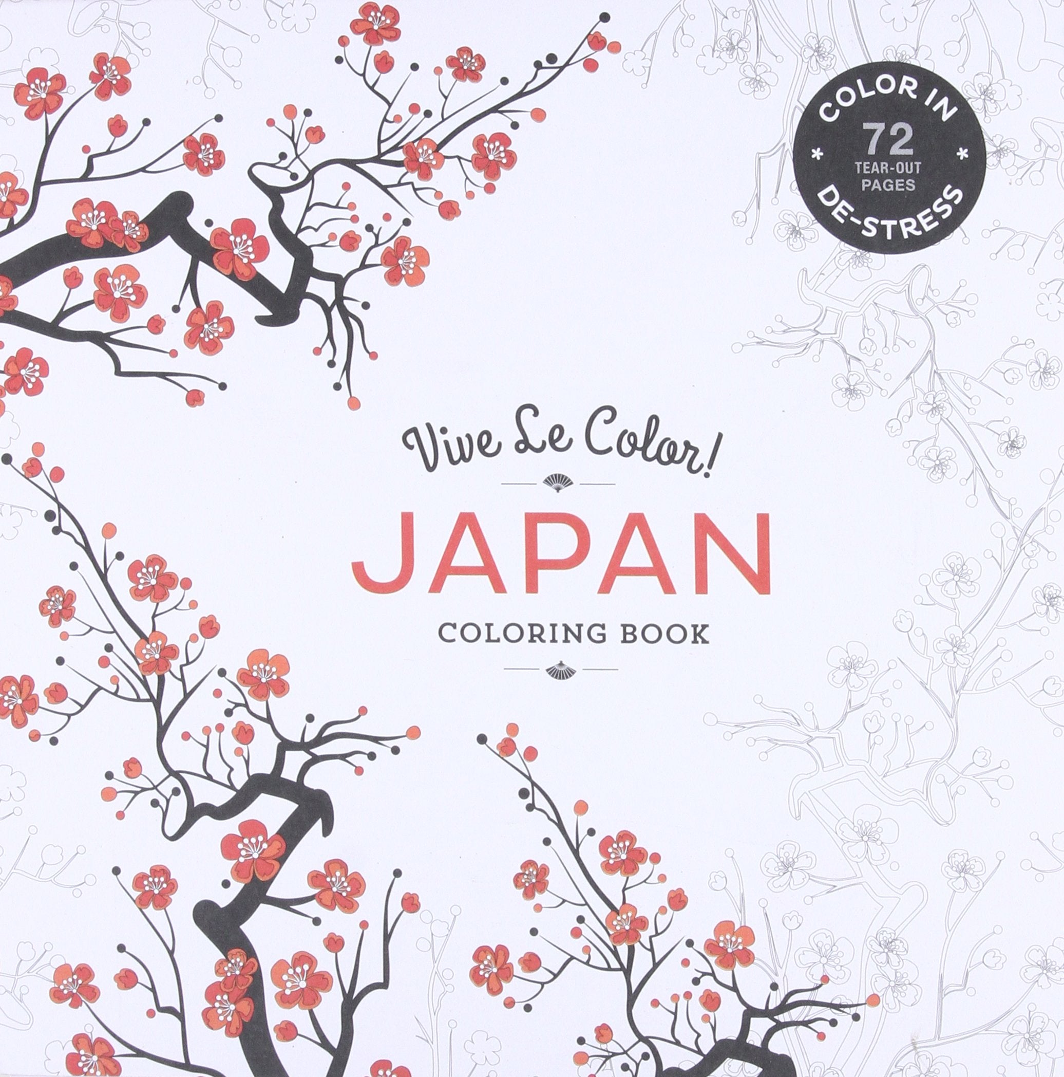 Japan: Color In: De-stress 9781617691812