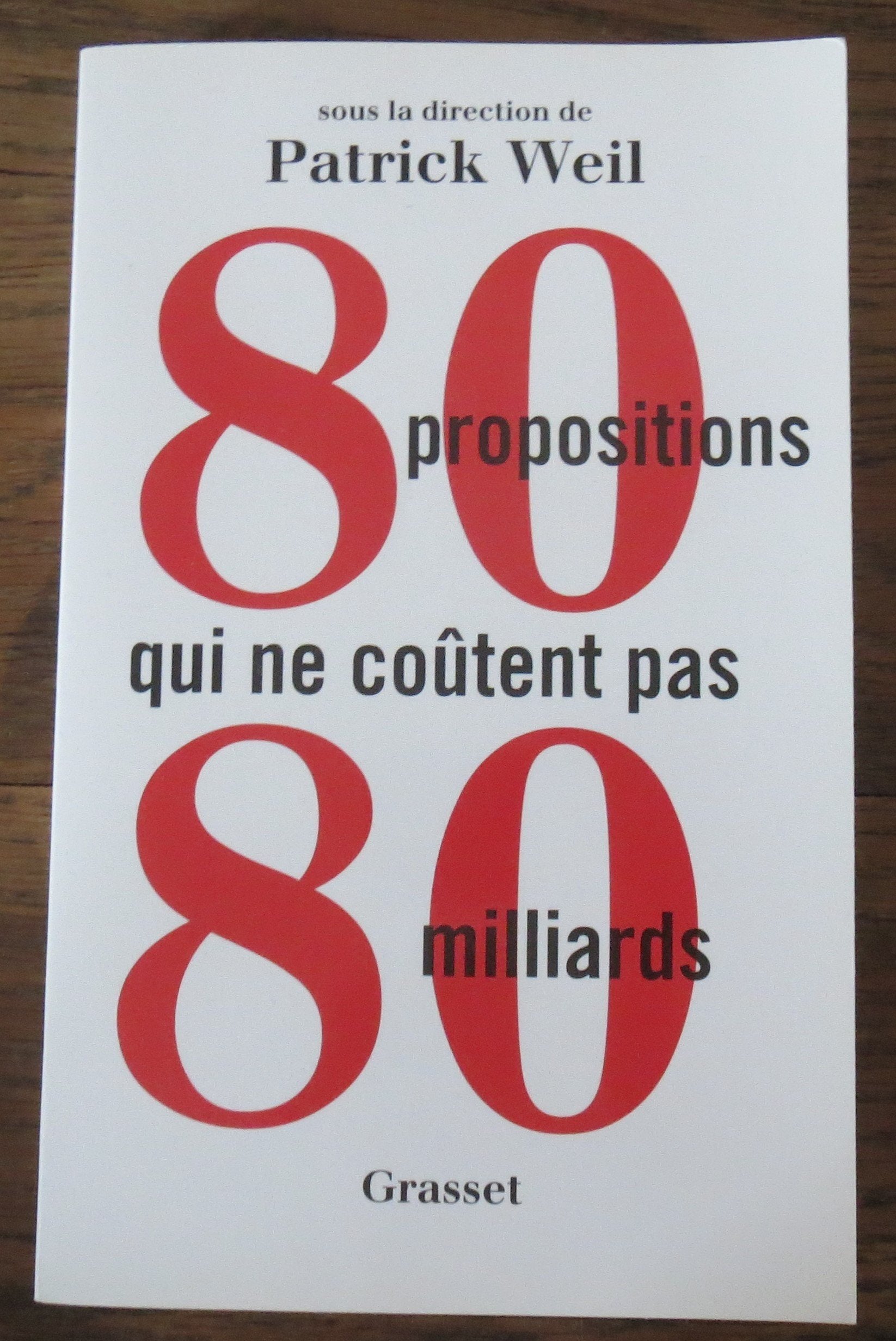 80 propositions qui ne coûtent pas 80 milliards 9782246790914