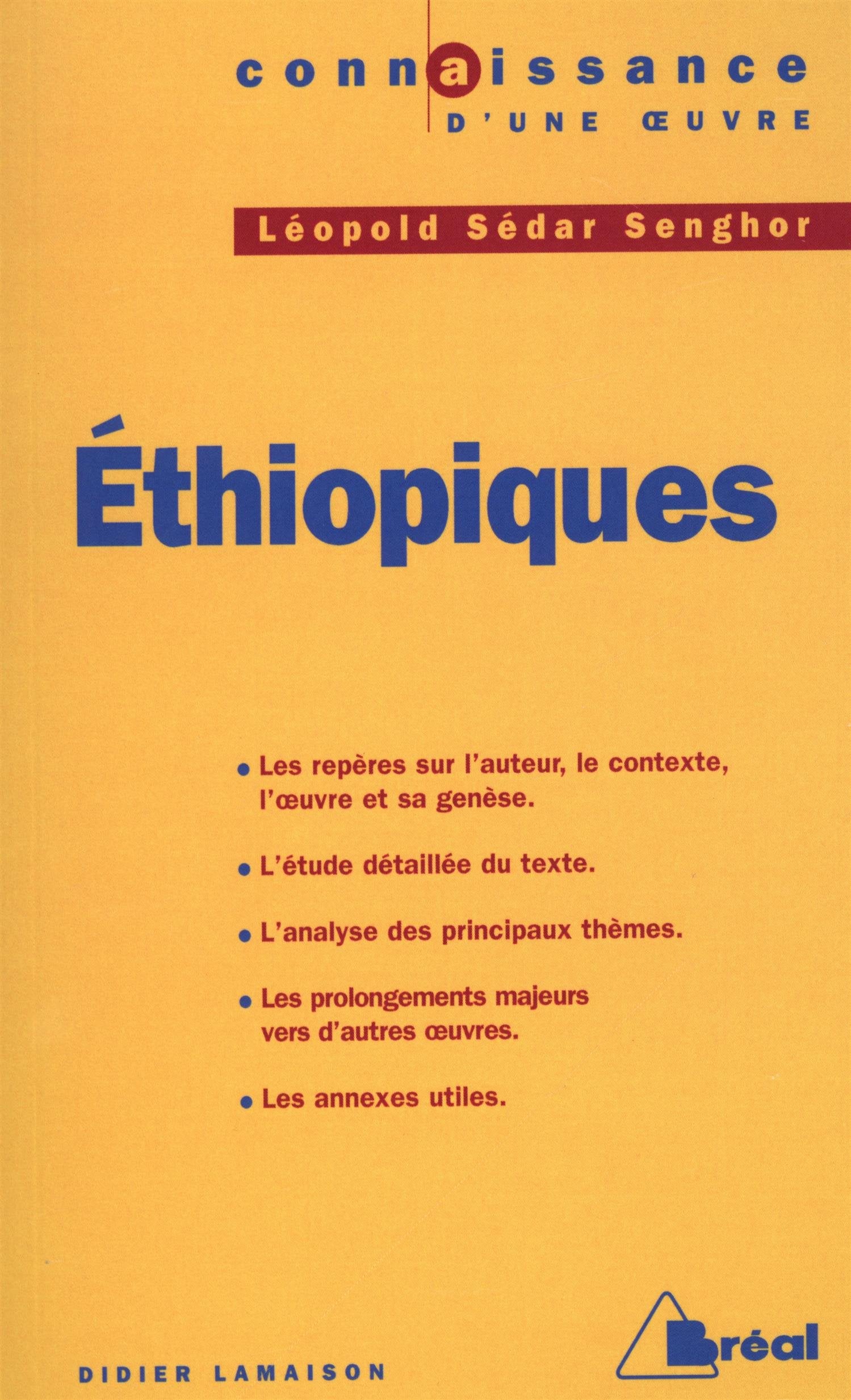 Ethiopiques - Senghor 9782853949897