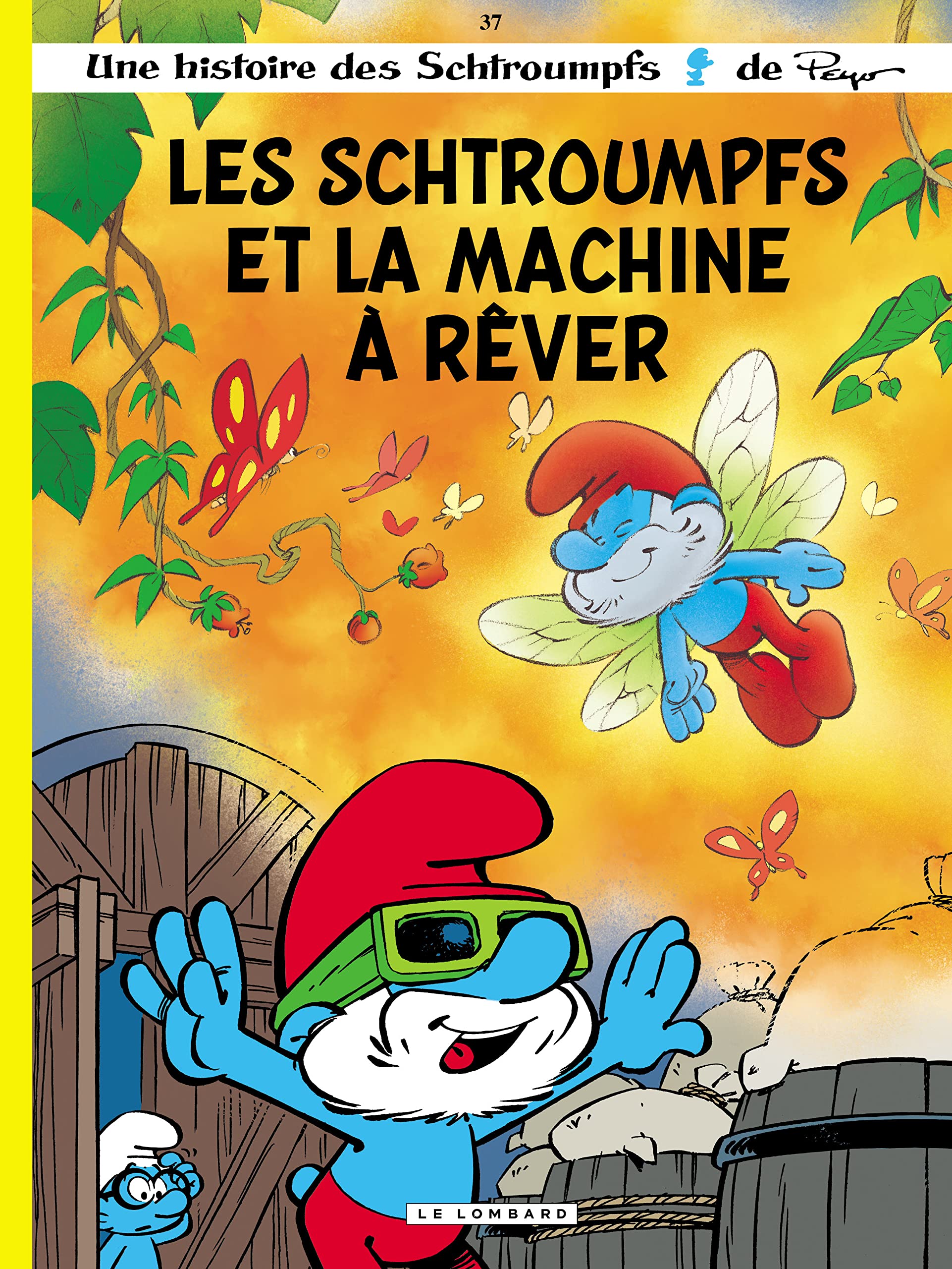 Les Schtroumpfs Lombard - Tome 37 - Les Schtroumpfs et la machine à rêver 9782803673131