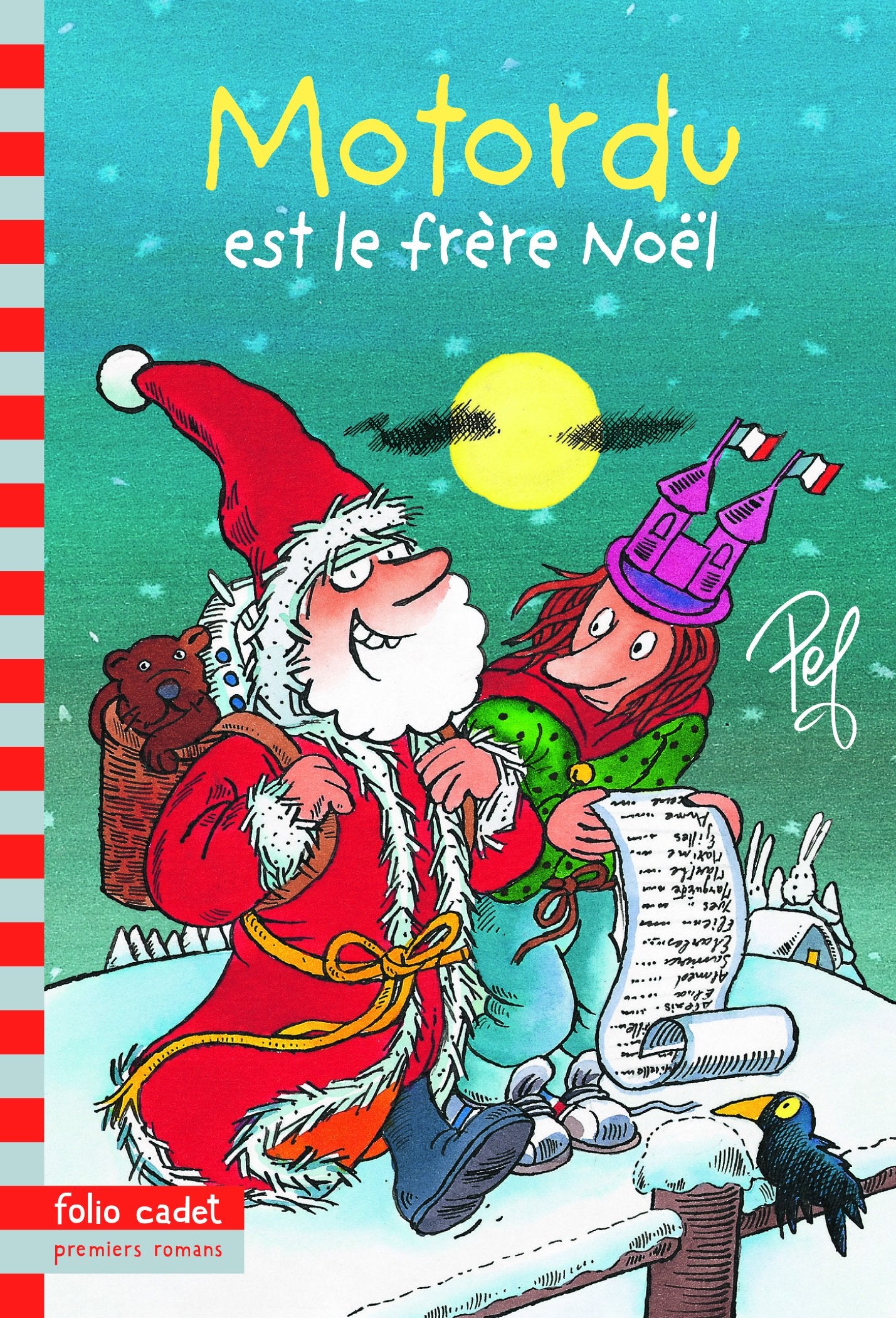 Motordu est le frère Noël - Folio Cadet Premiers Romans - A lire dès 8 ans 9782070555949