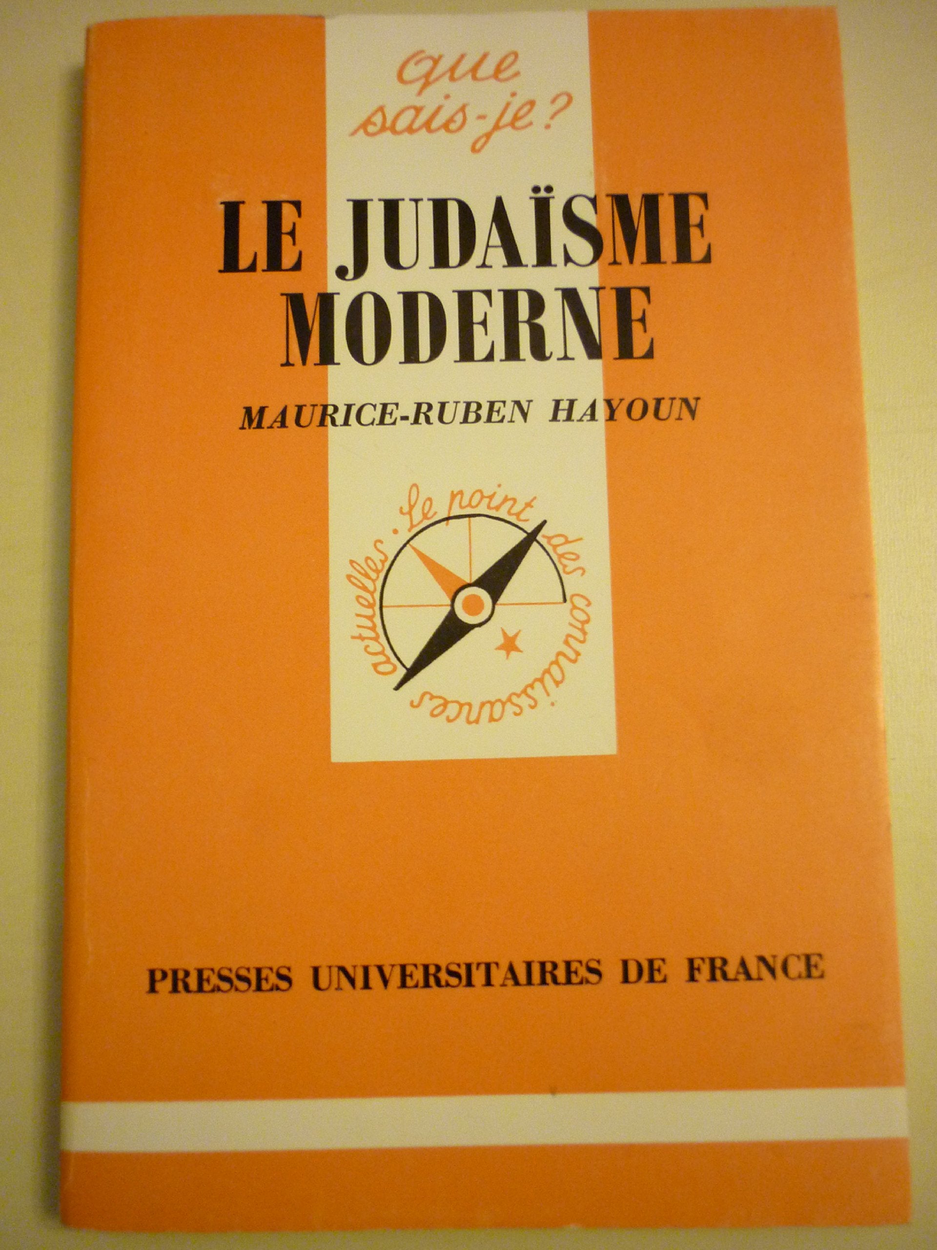 Le judaïsme moderne 9782130423263