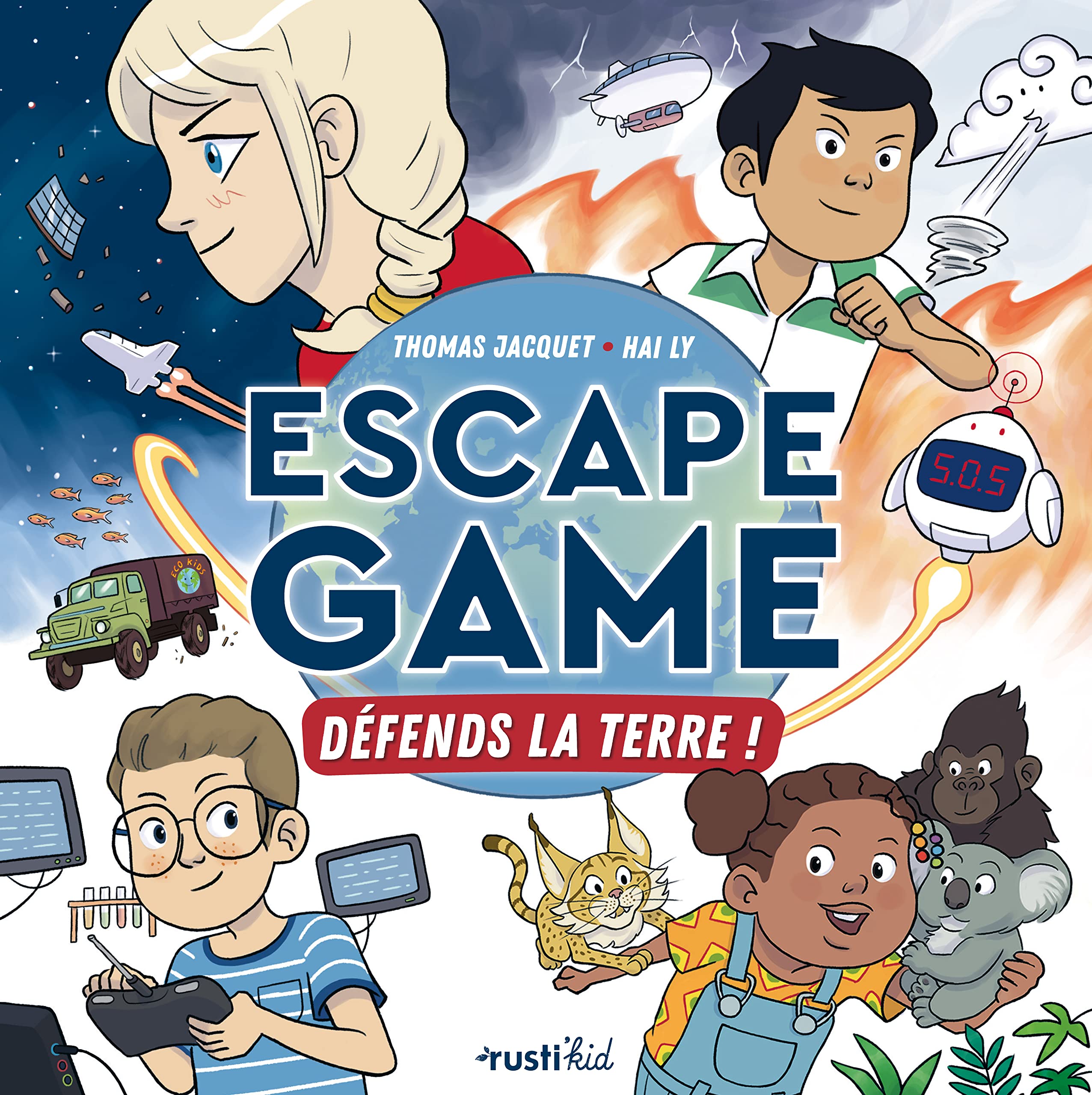 Escape game : défends la Terre ! 9782815317436