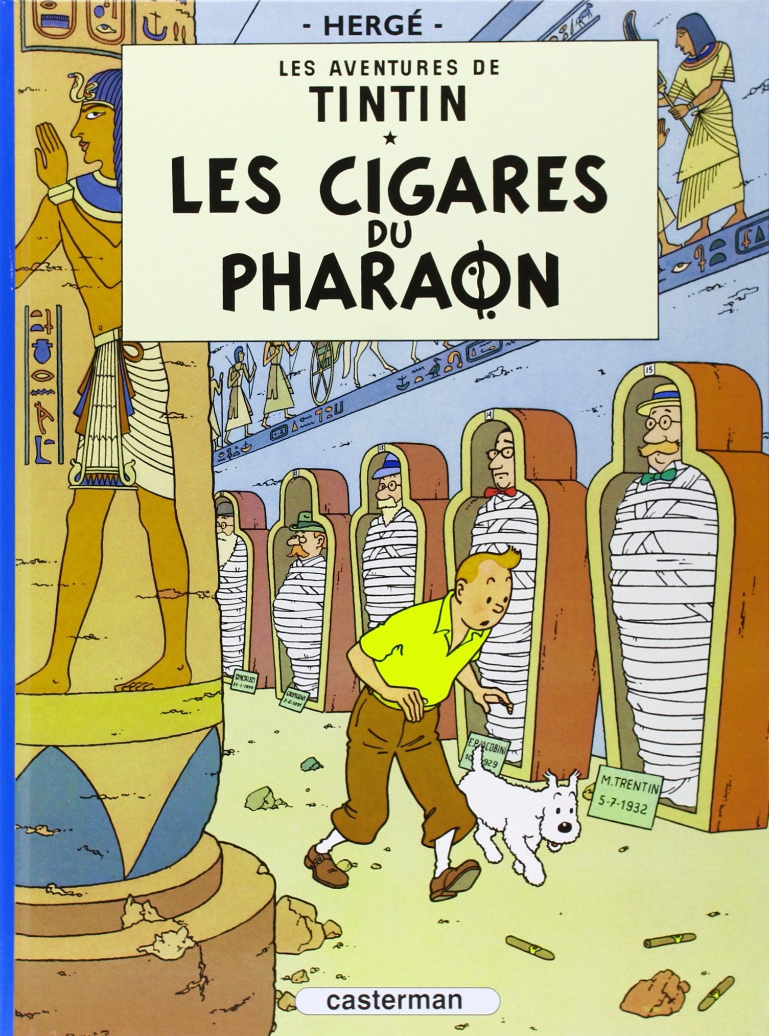 Les aventures de Tintin : Les Cigares du pharaon 9782203001039