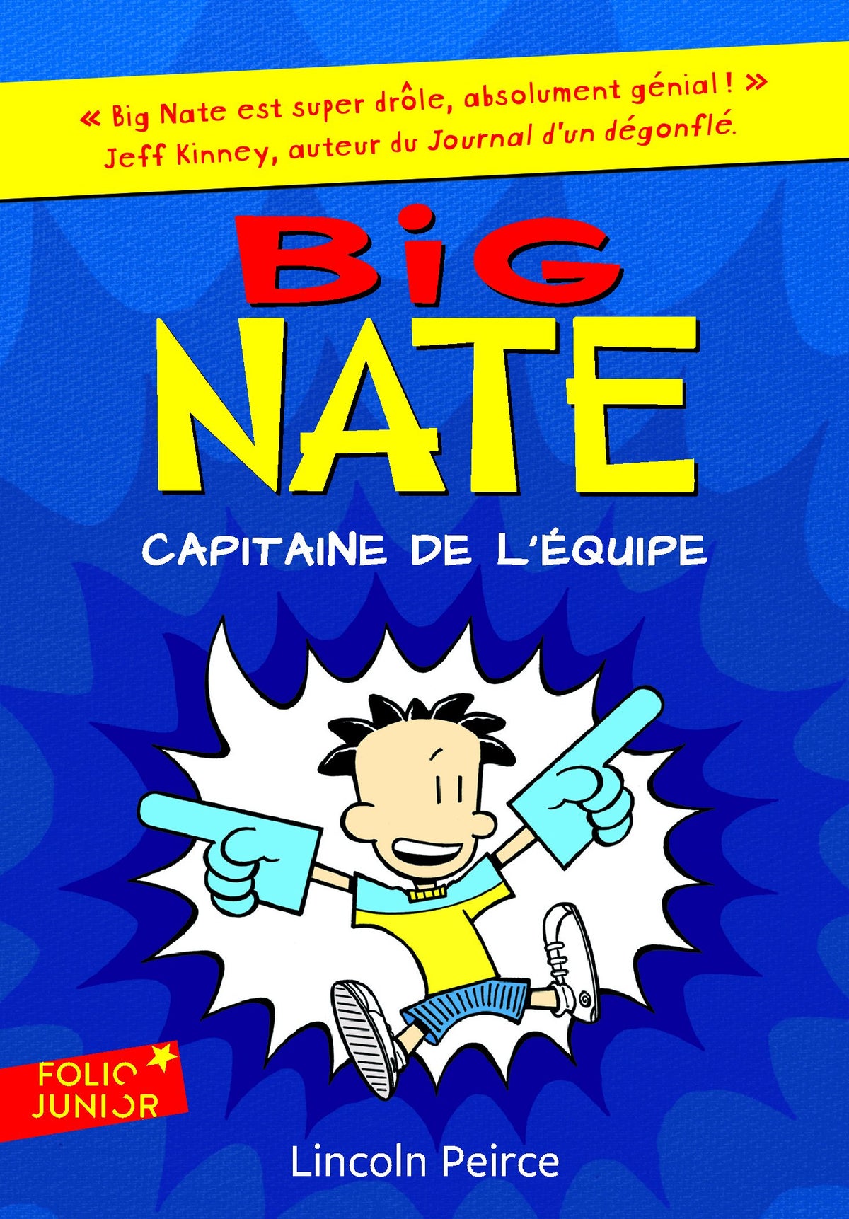 BIG NATE, CAPITAINE DE L'EQUIPE 9782070560141