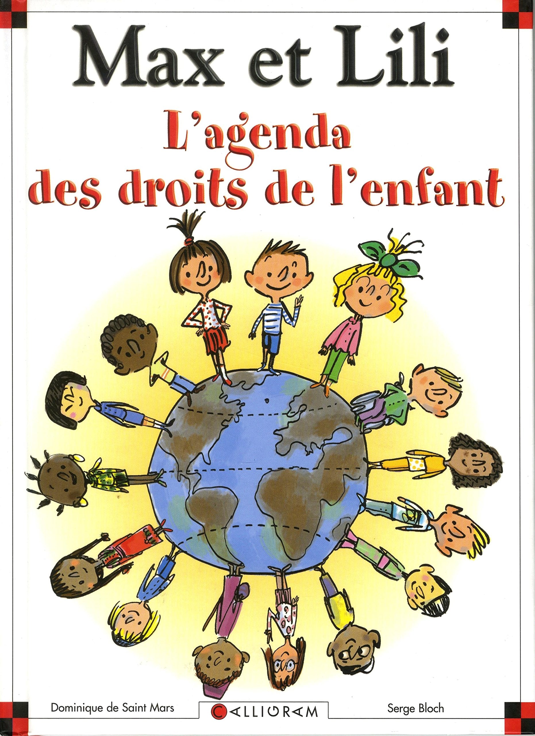 L'agenda des droits de l'enfant 9782884805704